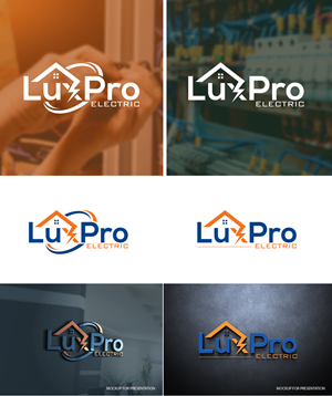 Logo Design by AL-BARAKAH for LuxPro Electric | Design: #30344824