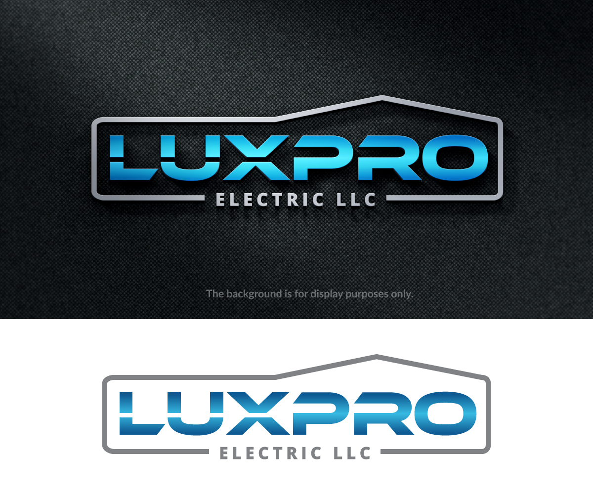 Logo Design by edwinnegz1 for LuxPro Electric | Design #30343756