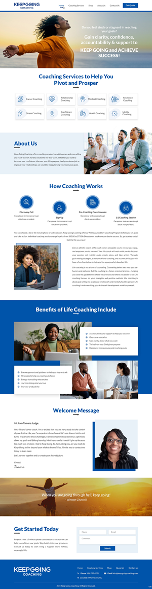 Wordpress Design by pb for Strategic Resume Associates | Design: #30379878