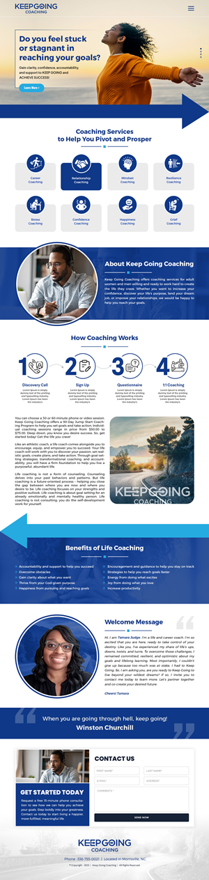 Wordpress Design by SAI DESIGNS for Strategic Resume Associates | Design: #30357818