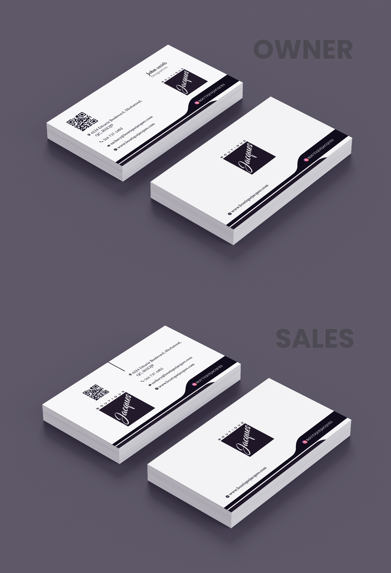 Business Card Design by Hitbar for this project | Design #30357564