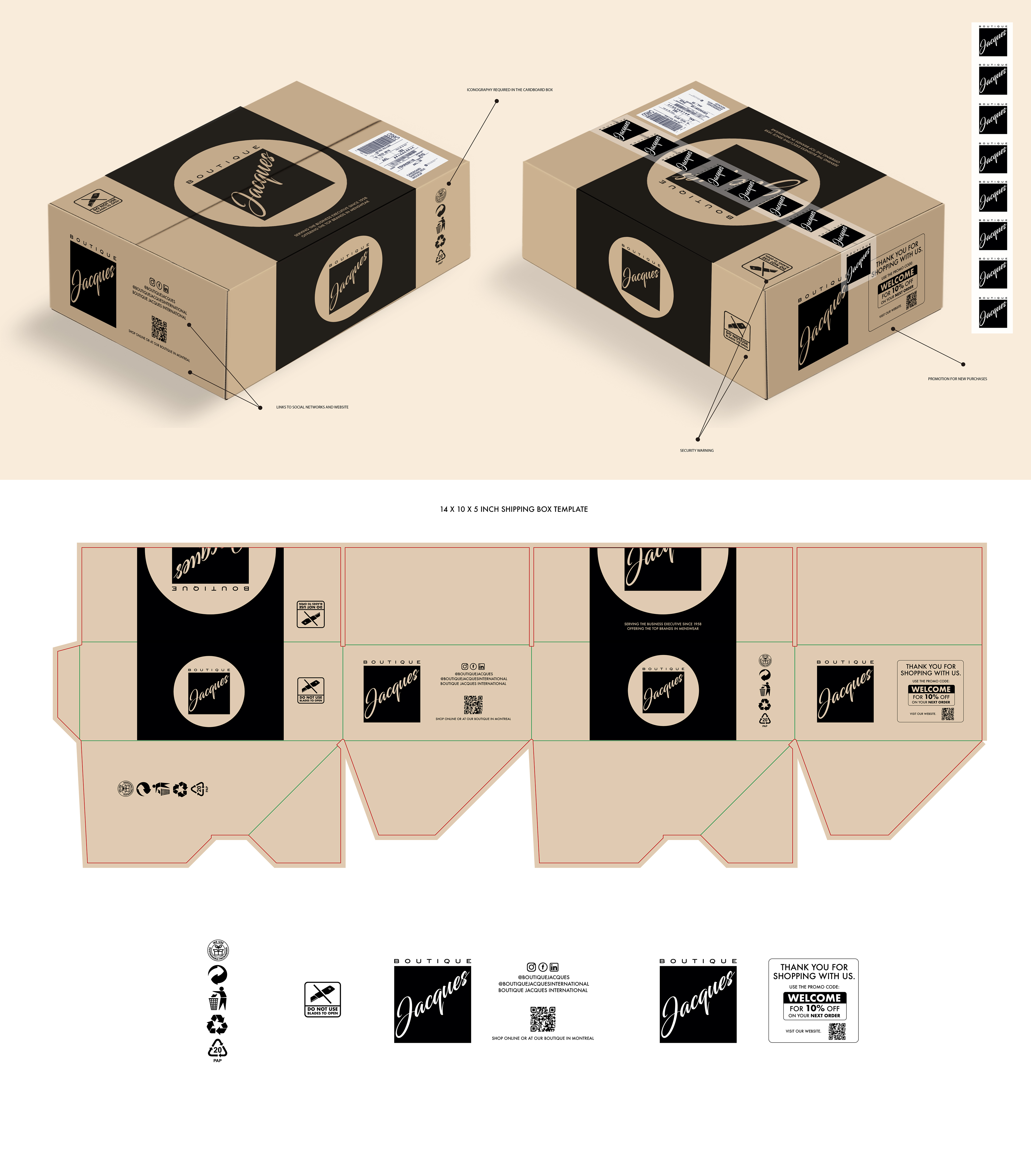 Packaging Design by Jose Lopez ( Verified Pro Designer ) for this project | Design #30361336
