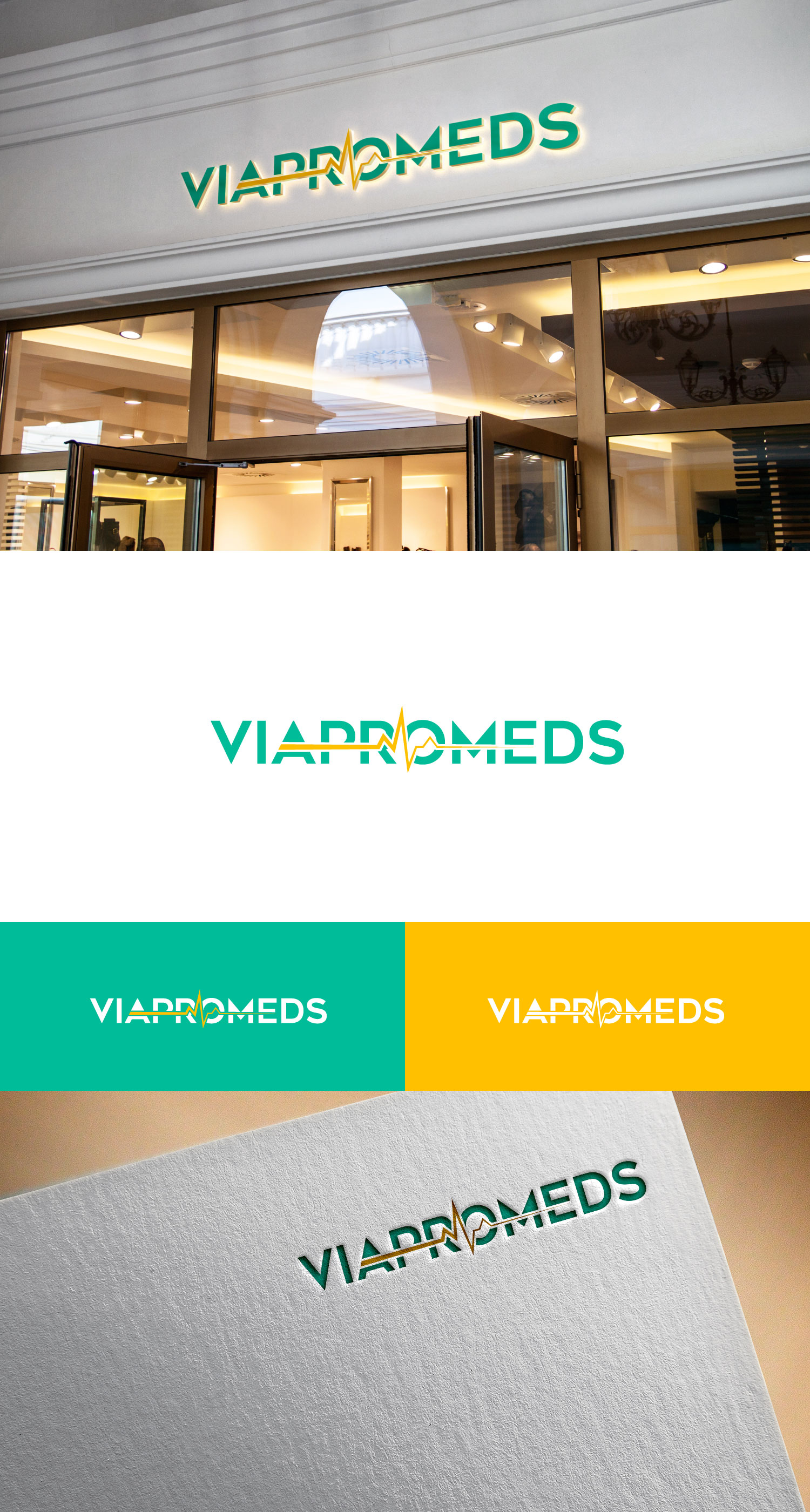 Diseño de Logo por AyaanArt para Viapromeds | Diseño #30351652
