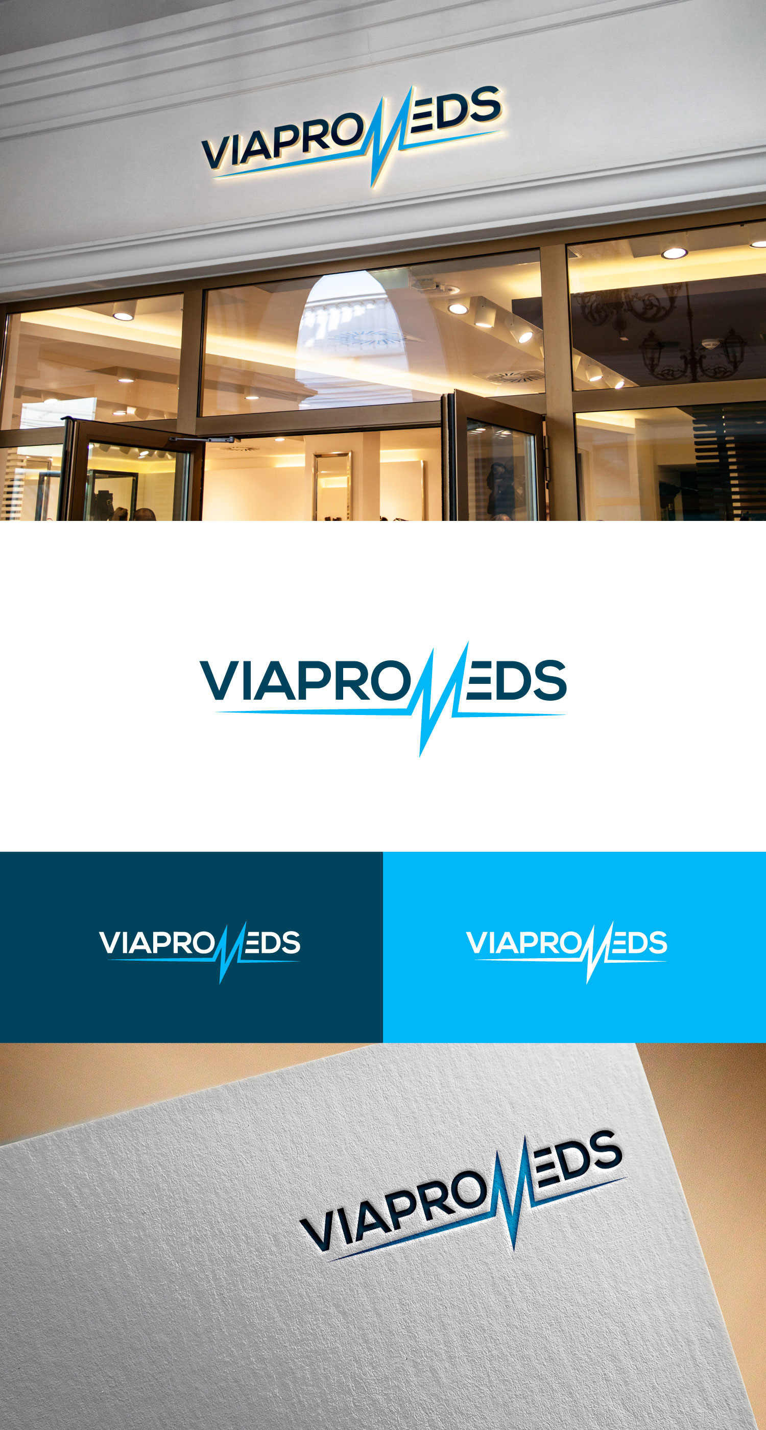 Diseño de Logo por AyaanArt para Viapromeds | Diseño #30351653