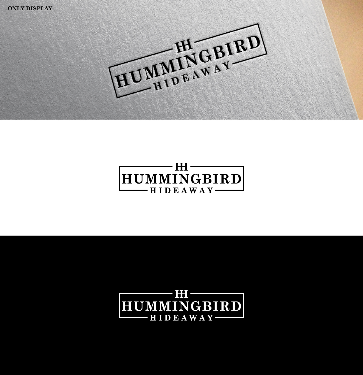 Design de Logo par jonkonrad pour Hummingbird Hideaway | Design #30350947