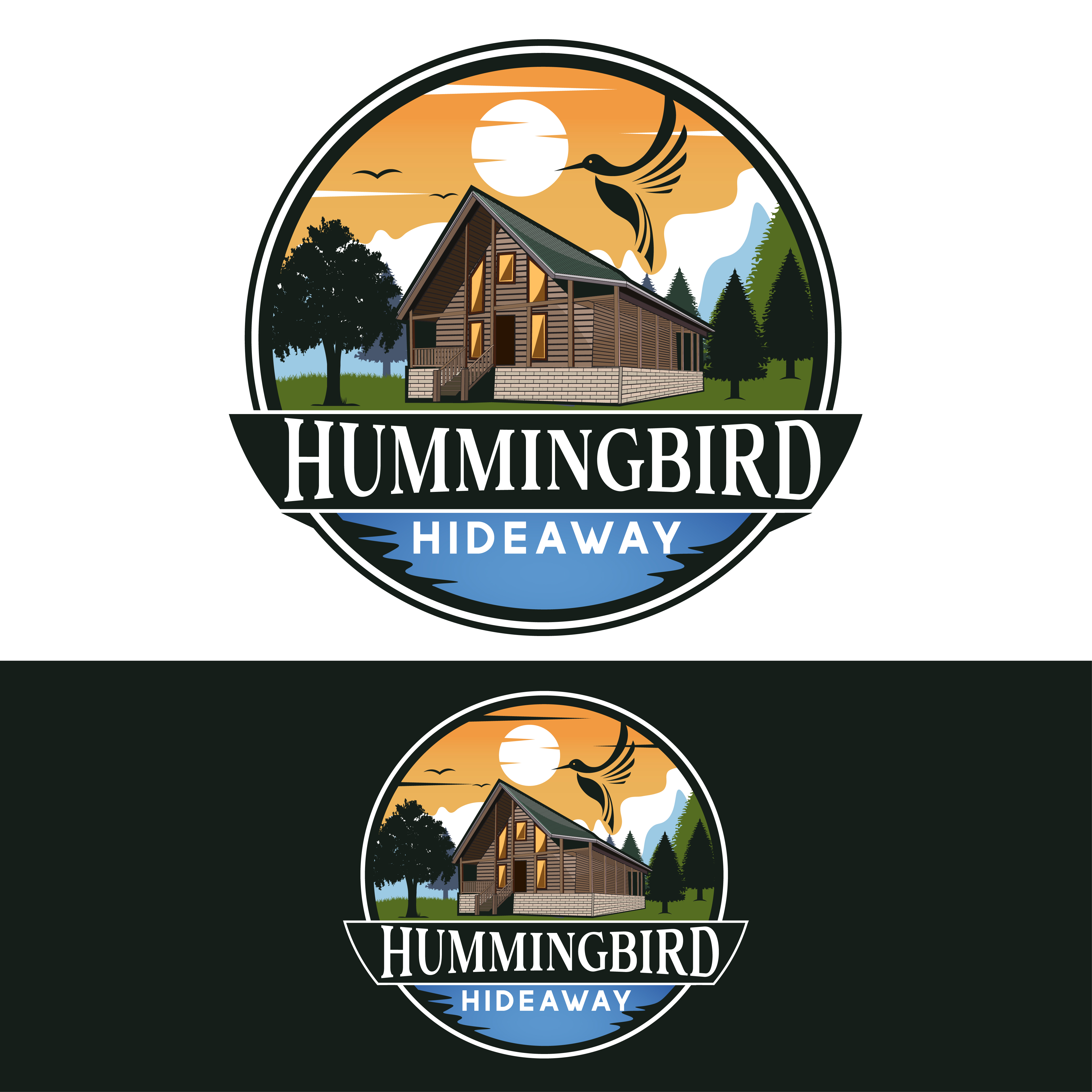 Logo Design by sarrita for Hummingbird Hideaway | Design #30352559