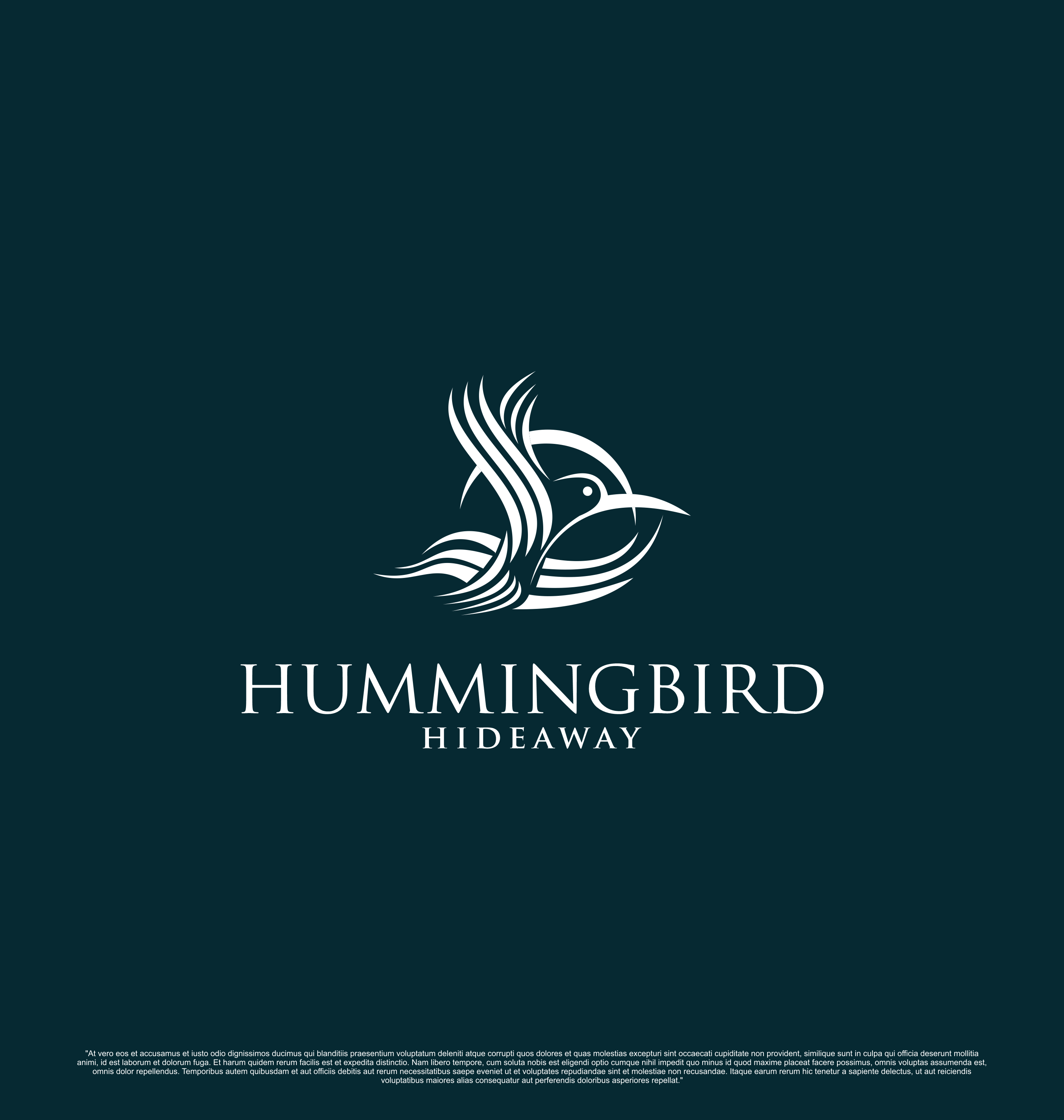 Logo Design by saesean for Hummingbird Hideaway | Design #30349968