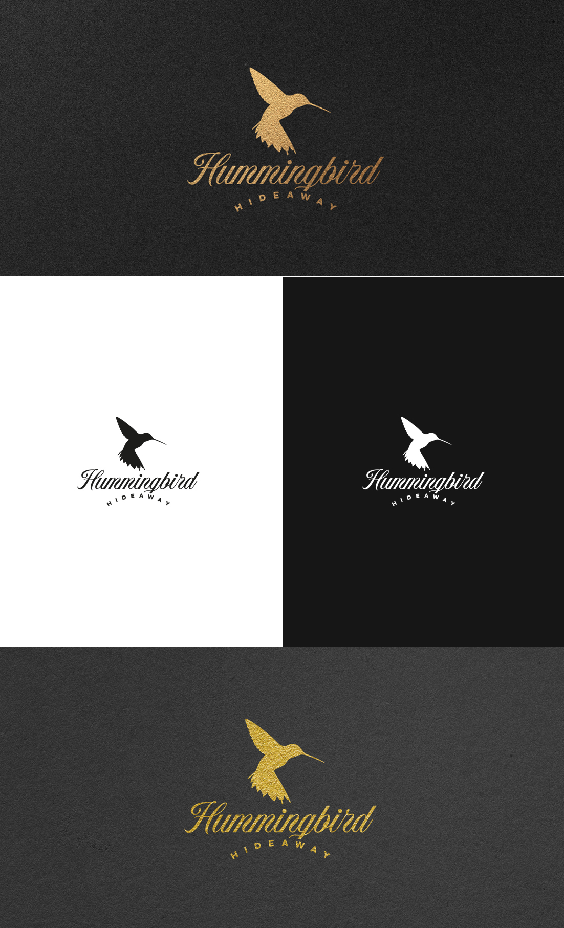 Logo Design by GLDesigns for Hummingbird Hideaway | Design #30353896