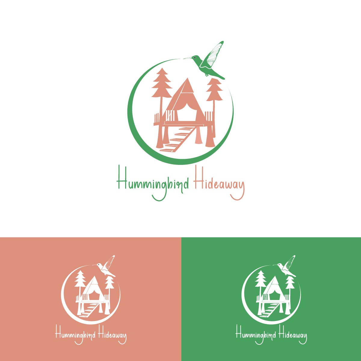 Logo-Design von fly  design für Hummingbird Hideaway | Design #30352676