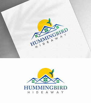 Logo-Design von Dave Paresh für Hummingbird Hideaway | Design: #30355339