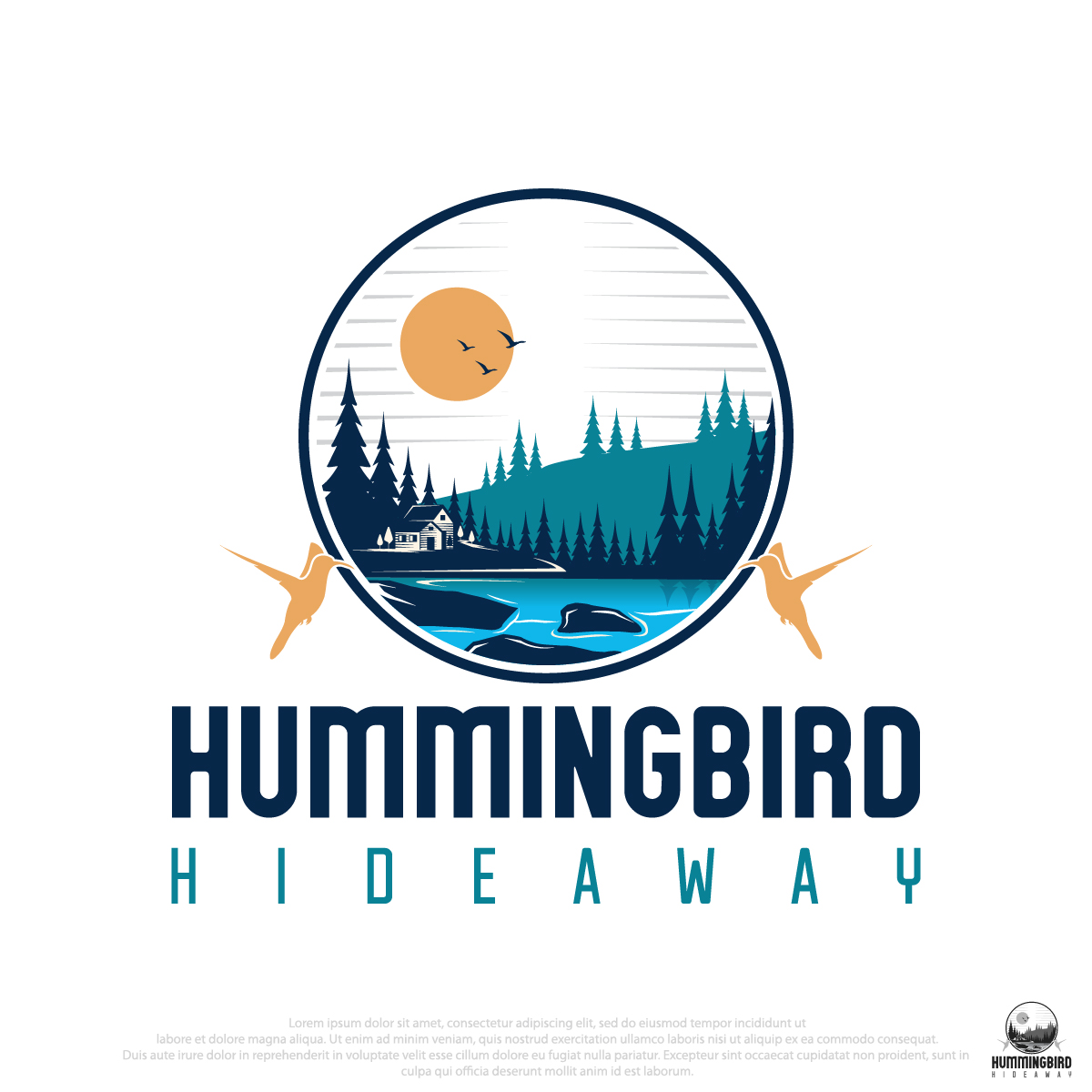 Logo-Design von DesignLima für Hummingbird Hideaway | Design #30351248
