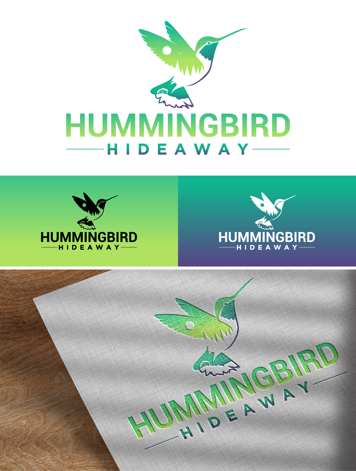 Design de Logo par DesignLima pour Hummingbird Hideaway | Design #30351249