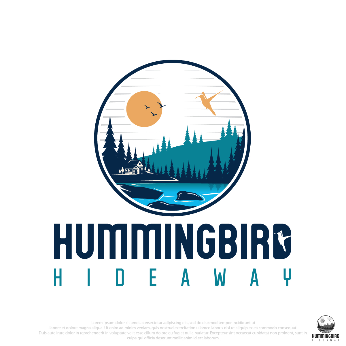 Logo Design by DesignLima for Hummingbird Hideaway | Design: #30357956