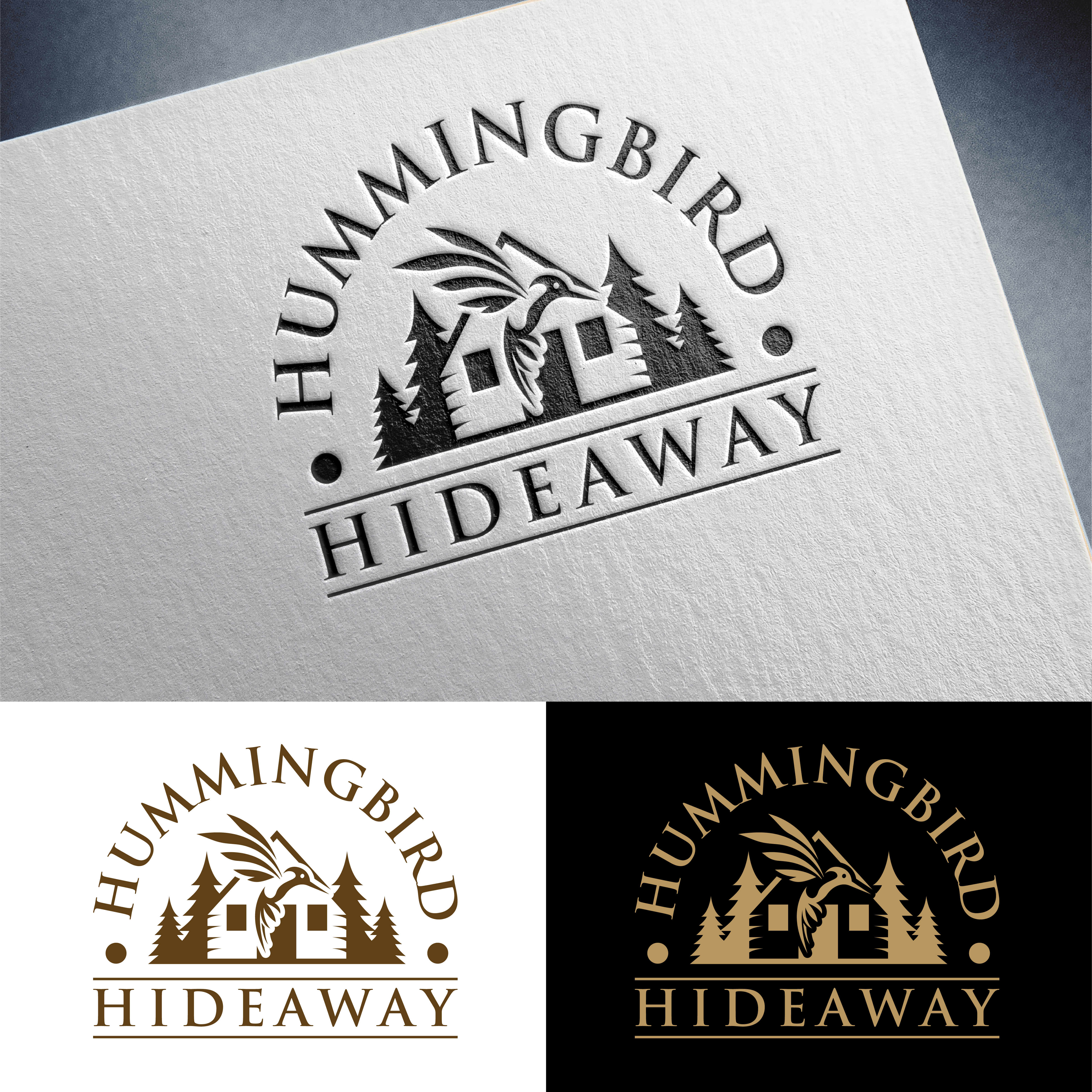 Logo Design by ARTchemist for Hummingbird Hideaway | Design #30352109