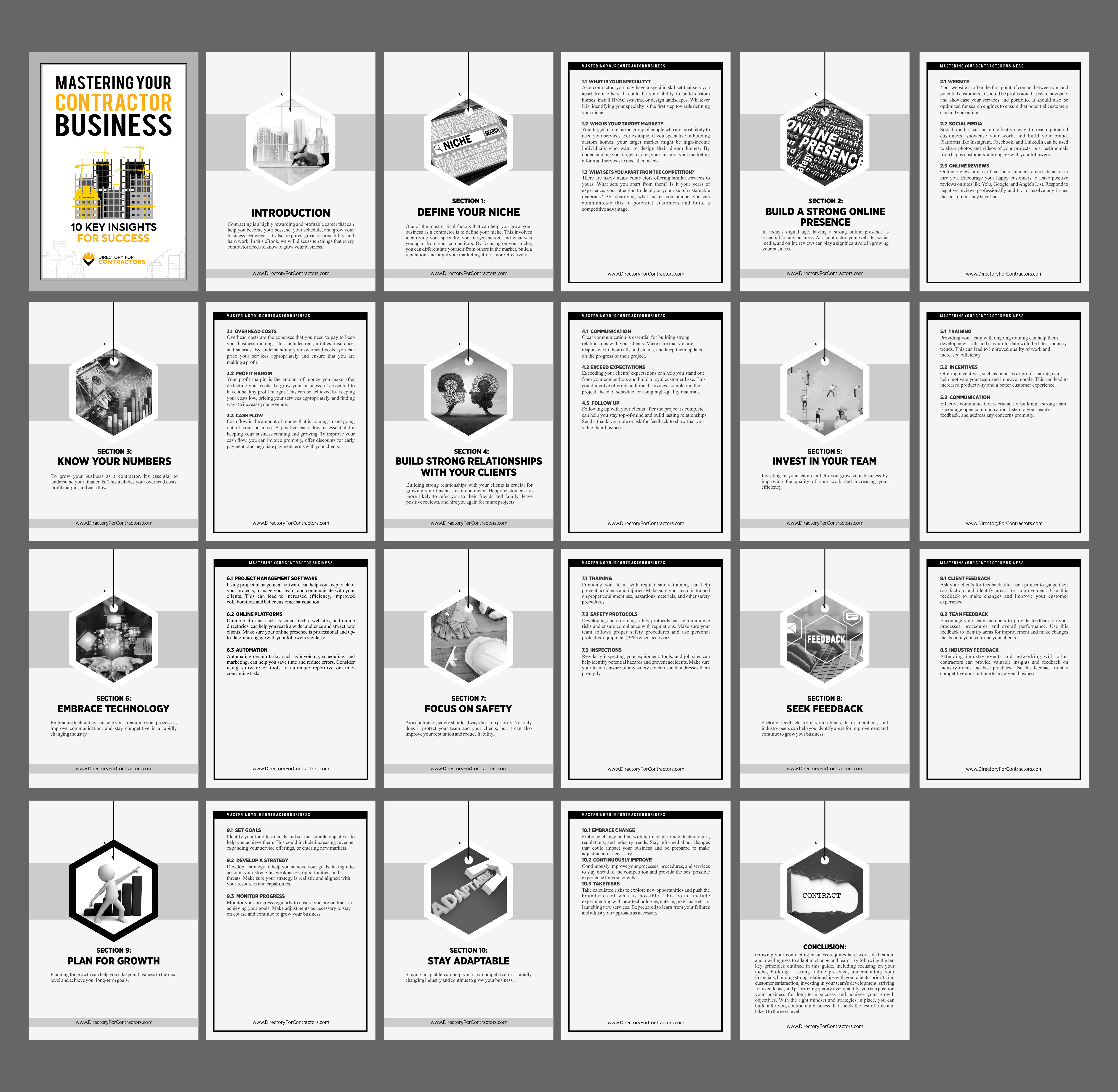 Print Design by Excellar Hub for American Contractors Organization  | Design #30357662