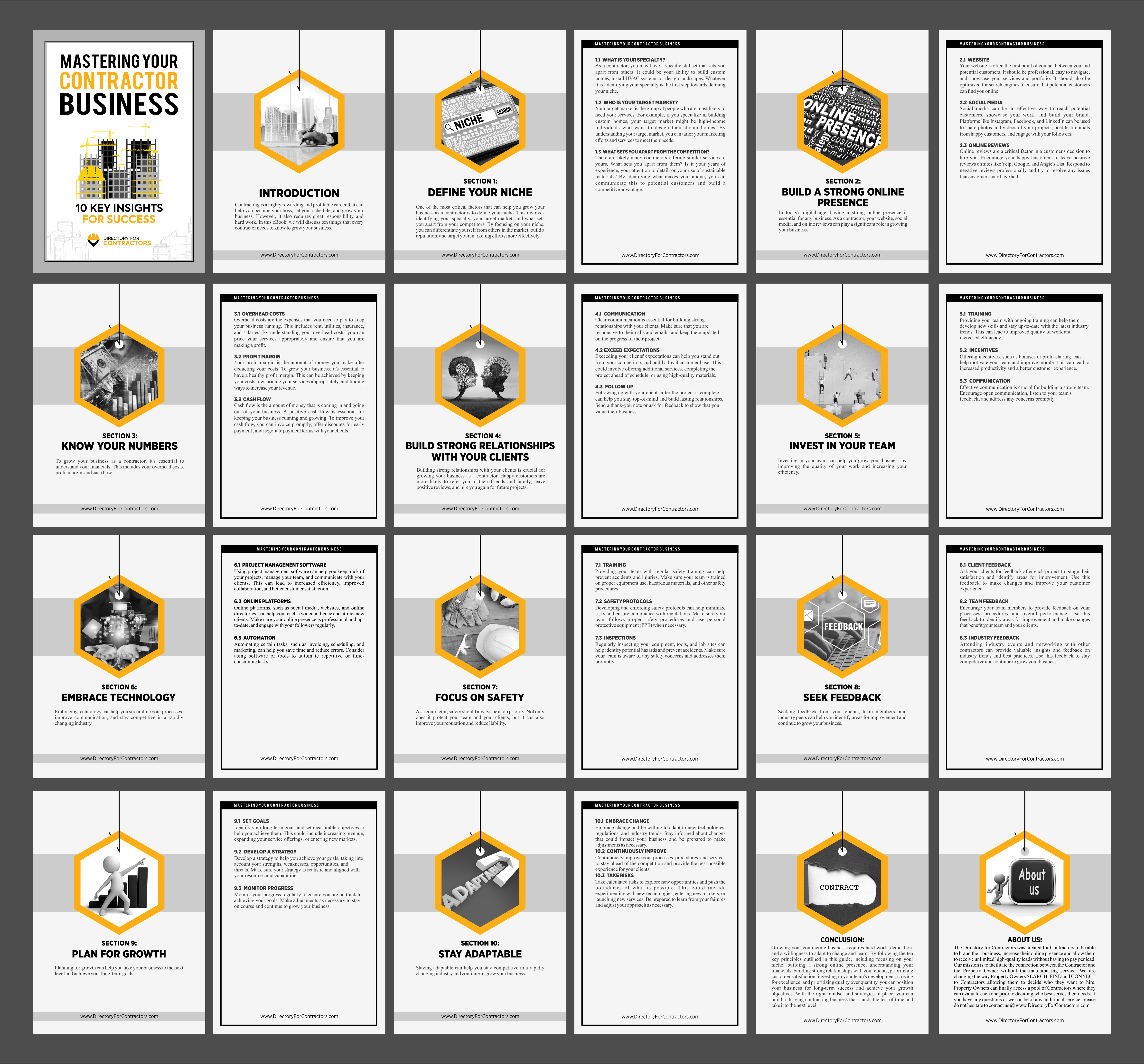 Print Design by Excellar Hub for American Contractors Organization  | Design #30362726