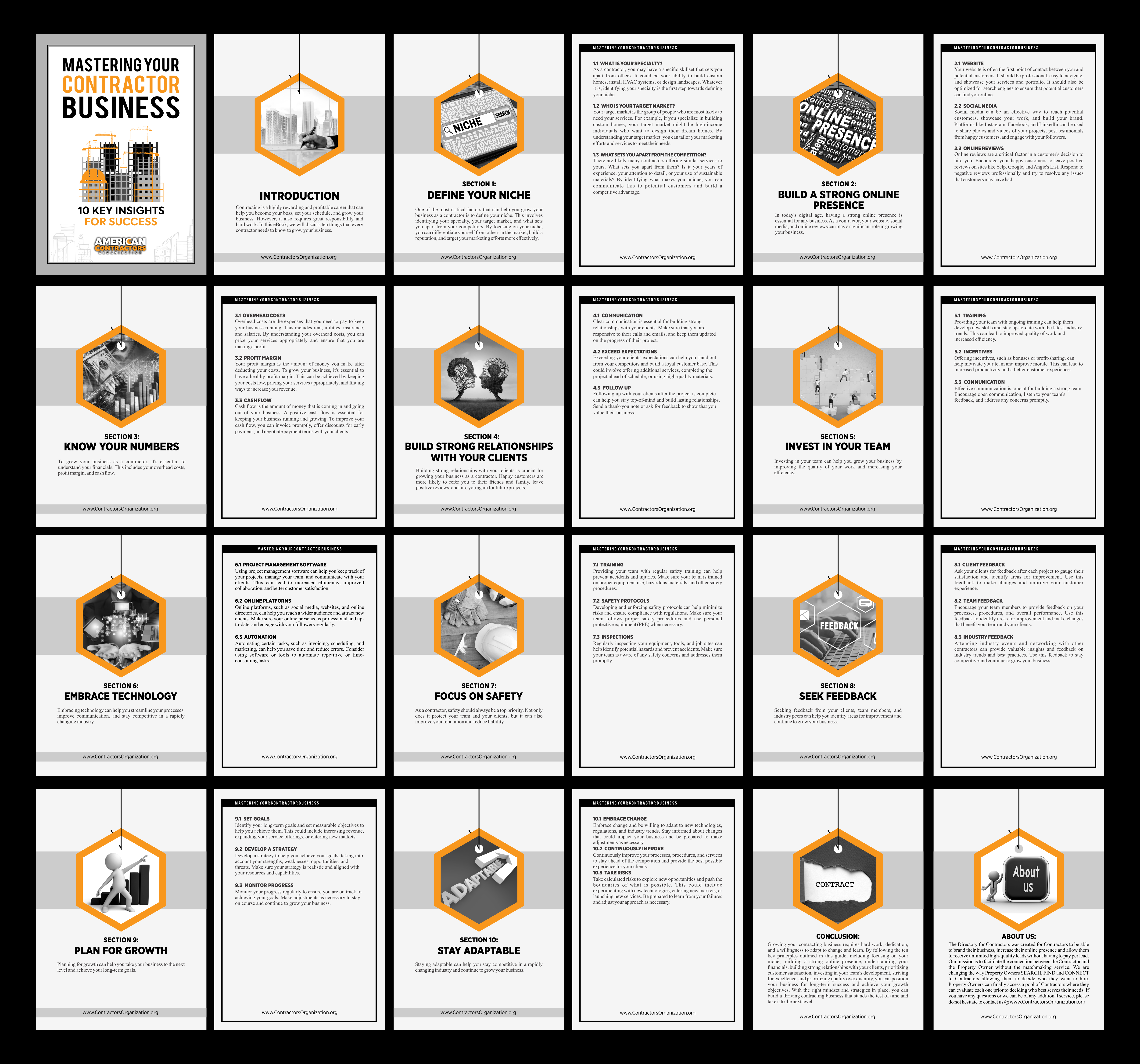 Print Design by Excellar Hub for American Contractors Organization  | Design #30370172