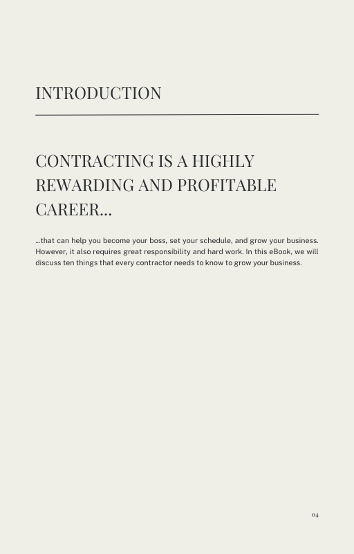 Print-Design von BatterseaBase für American Contractors Organization  | Design #30350820
