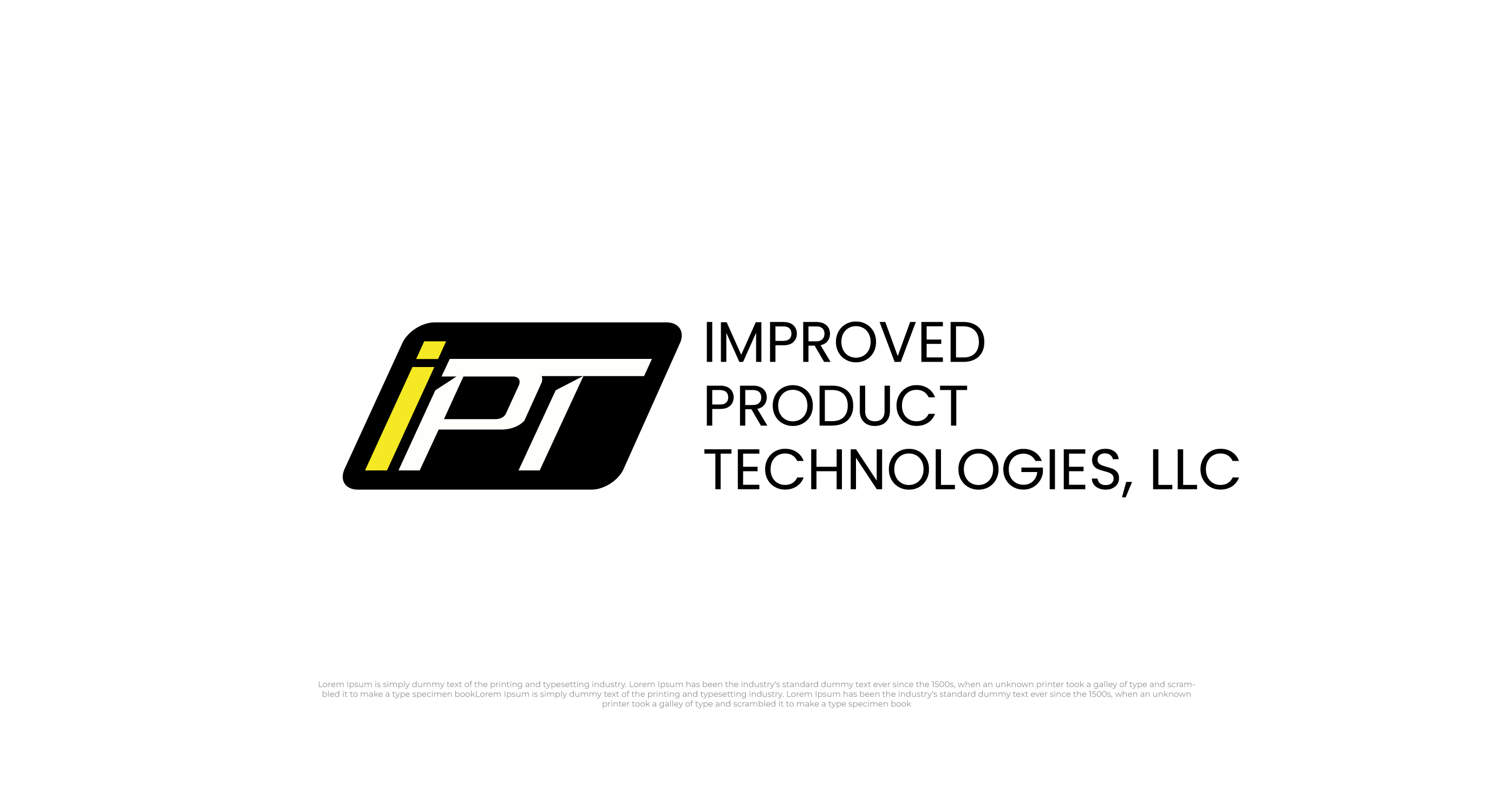 Logo Design by Paras Bali for Improved Product Technologies, LLC | Design #30389913