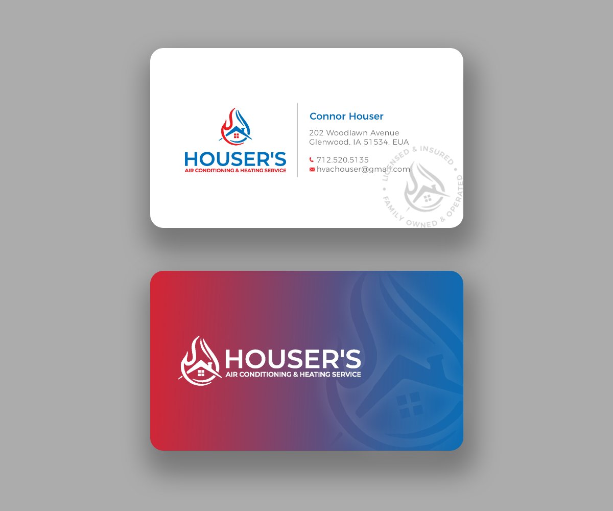 Business Card Design by Andrés Sebastián for this project | Design #30360175