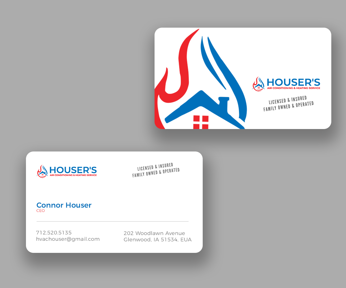Business Card Design by Andrés Sebastián for this project | Design #30368703
