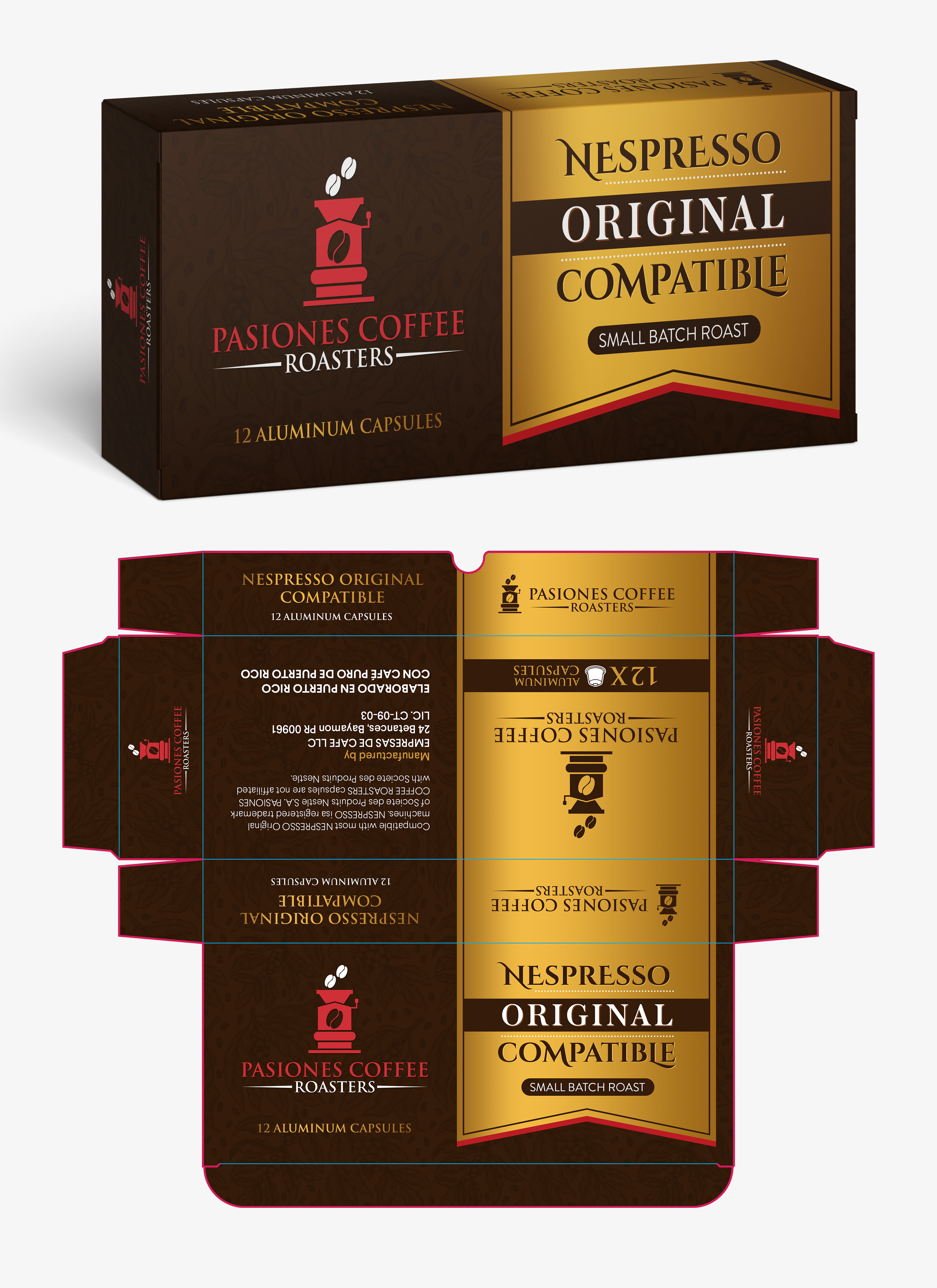 Verpackungs-Design von SAI DESIGNS für EMPRESAS DE CAFE LLC | Design #30354658