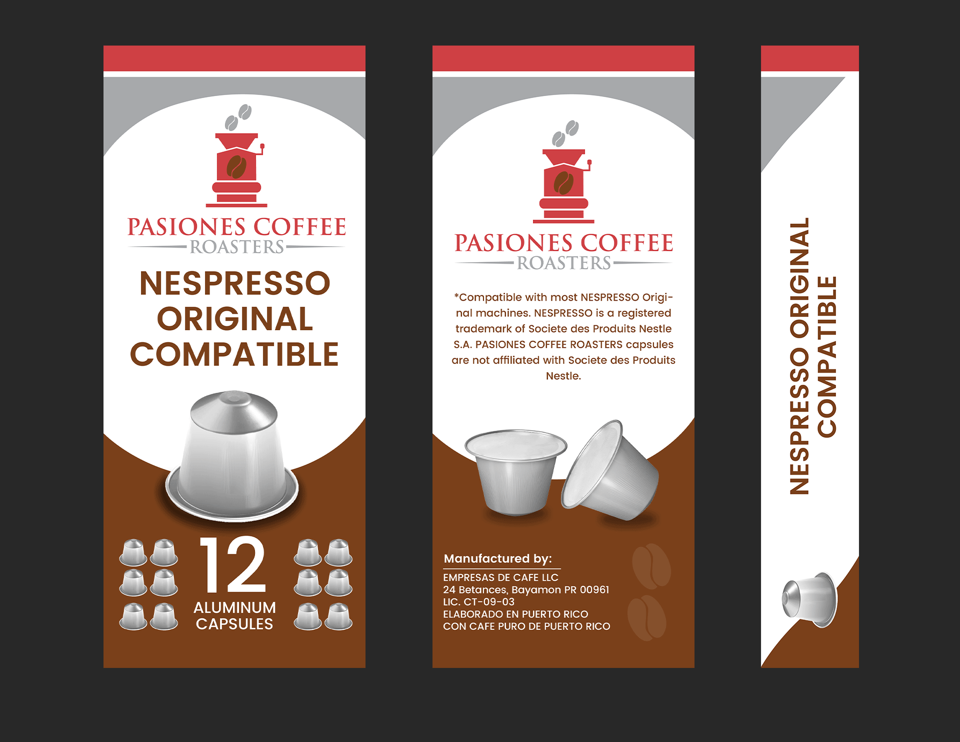 Verpackungs-Design von Rickyy für EMPRESAS DE CAFE LLC | Design #30354856