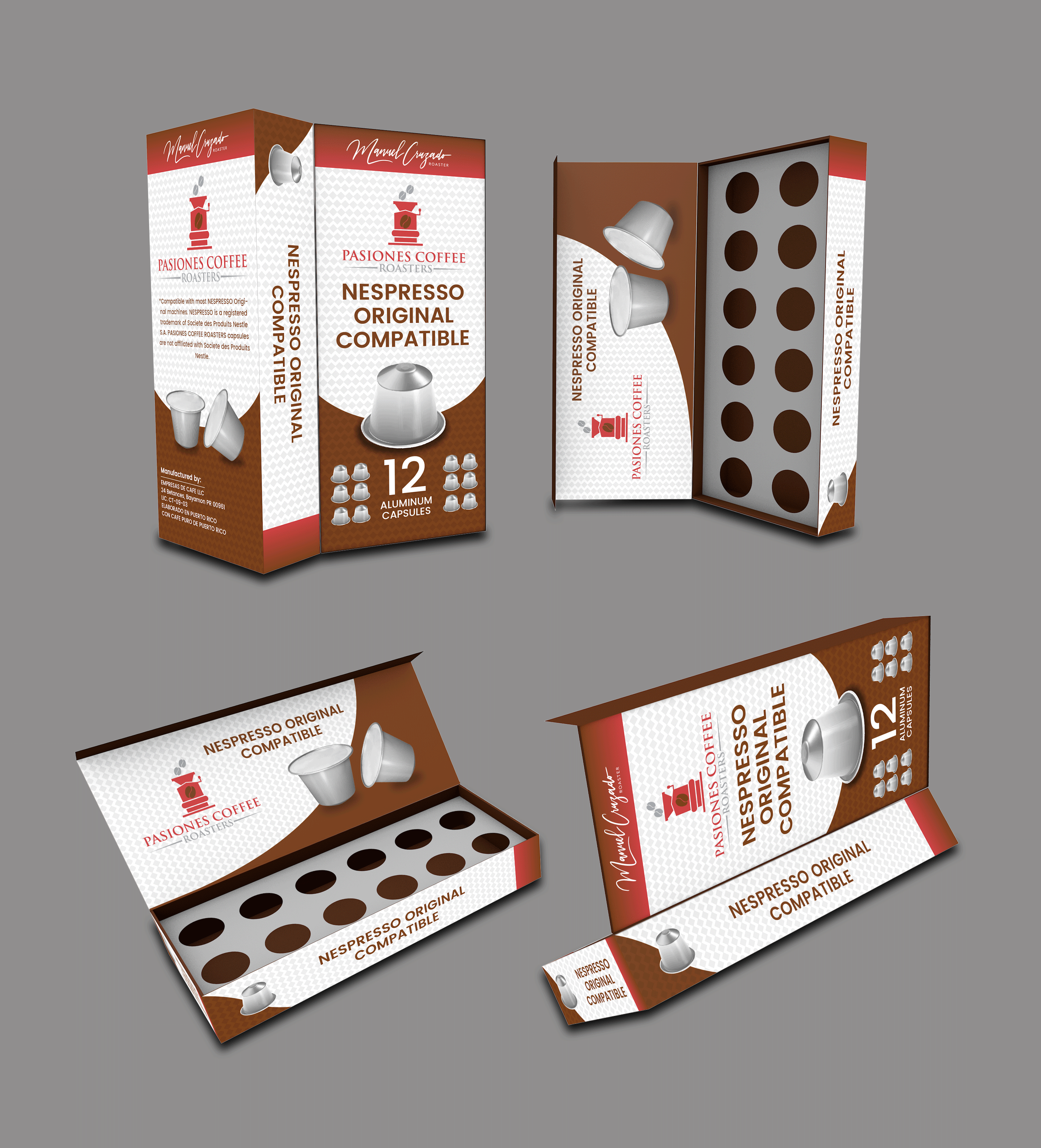 Verpackungs-Design von Rickyy für EMPRESAS DE CAFE LLC | Design #30356996
