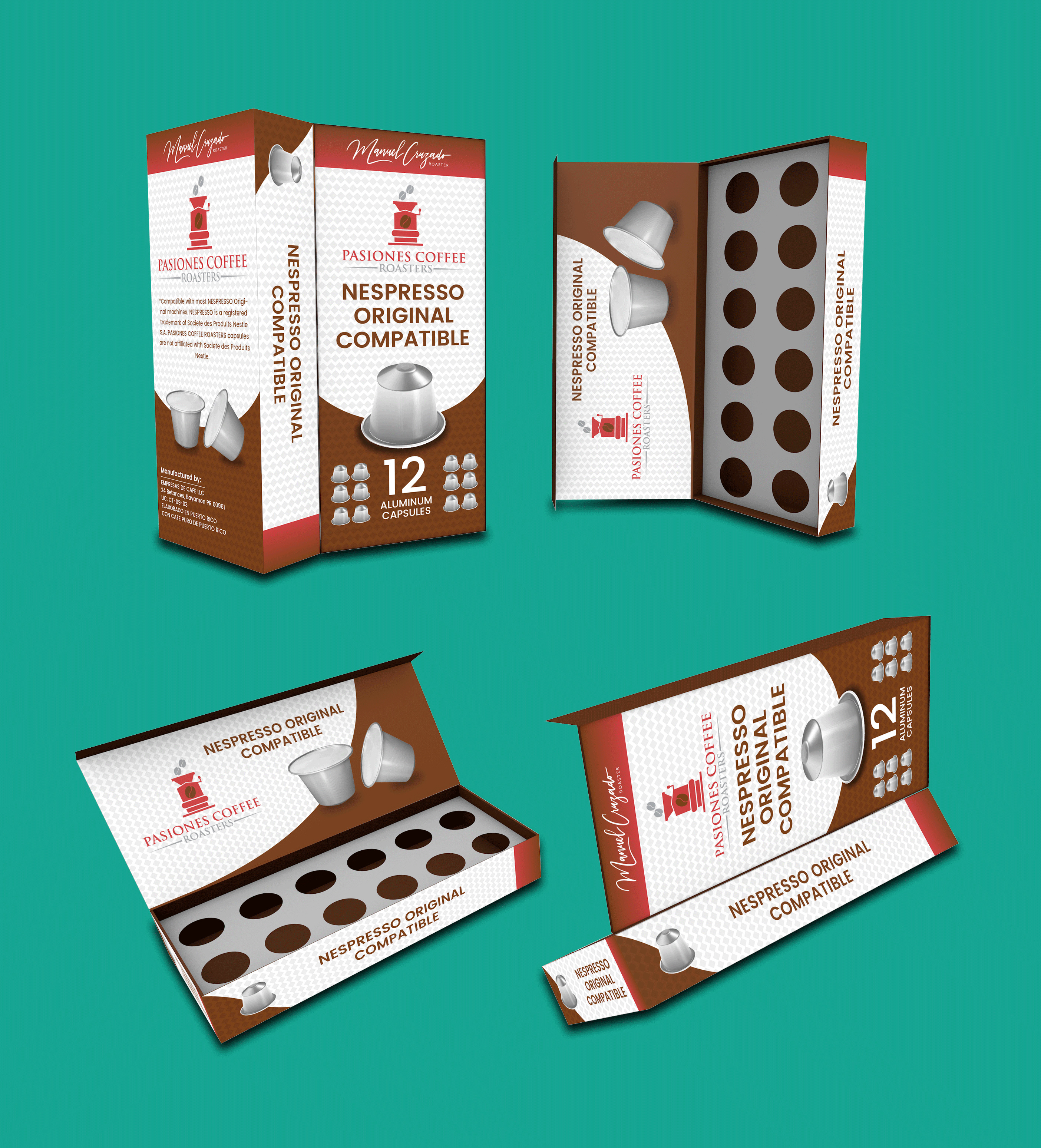 Packaging Design by Rickyy for EMPRESAS DE CAFE LLC | Design #30357005