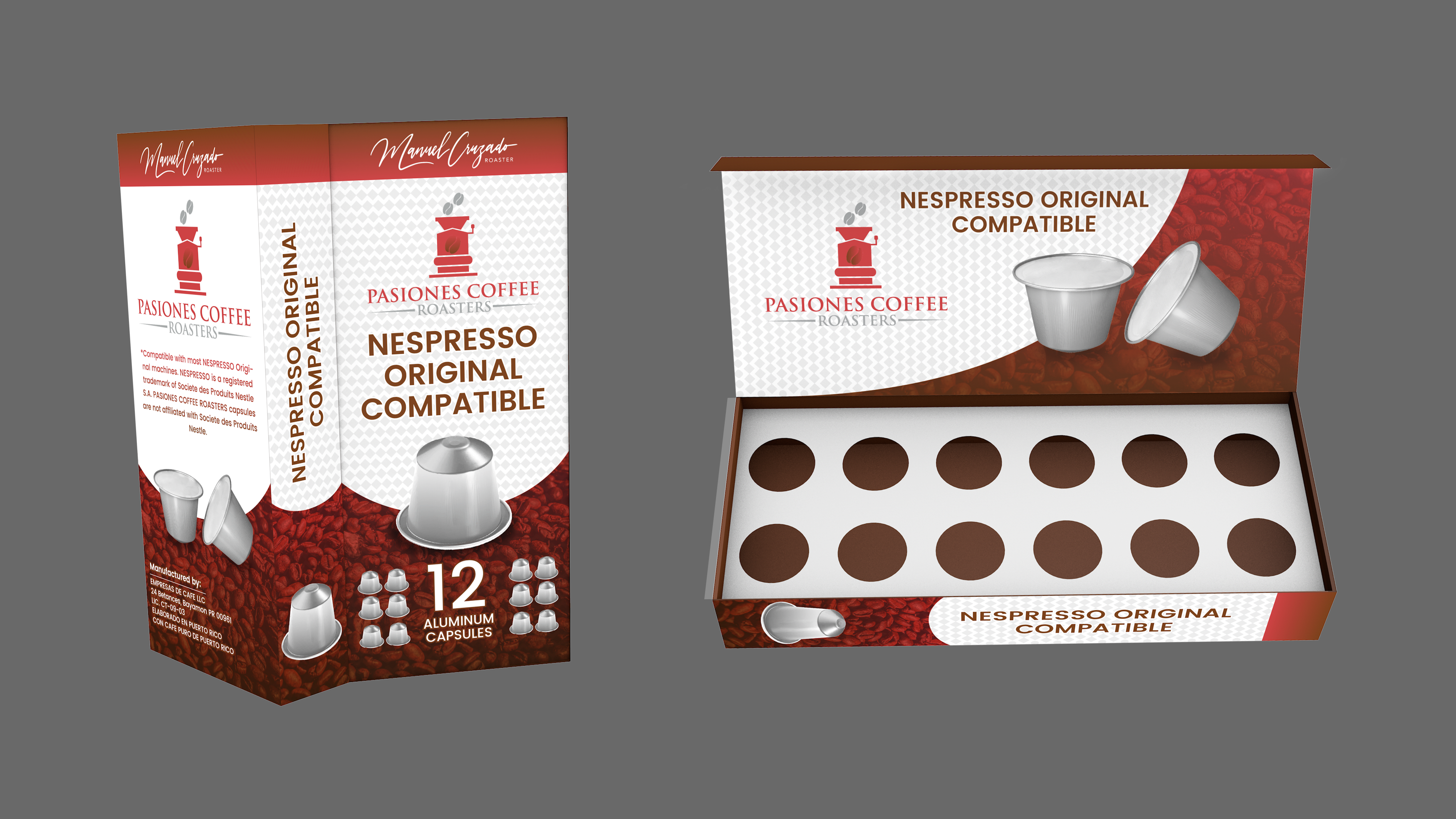 Packaging Design by Rickyy for EMPRESAS DE CAFE LLC | Design #30359196