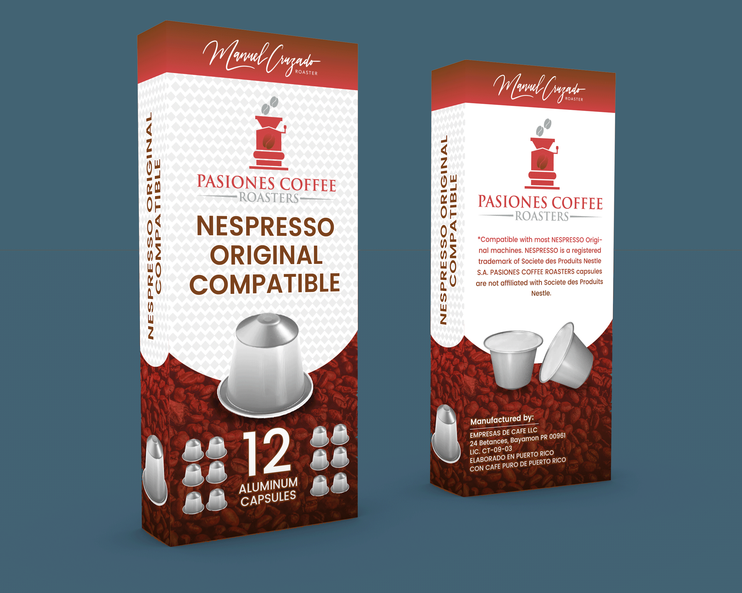 Verpackungs-Design von Rickyy für EMPRESAS DE CAFE LLC | Design #30359290