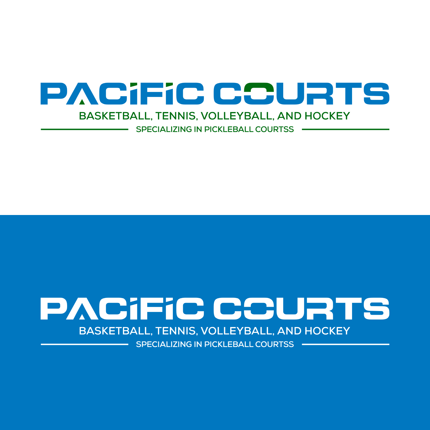 Logo Design by cah awu for Pacific Courts | Design #30354048
