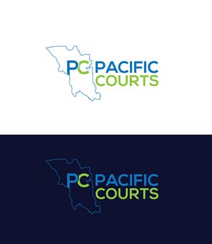 Logo Design by MHP Graphics House for Pacific Courts | Design: #30360459