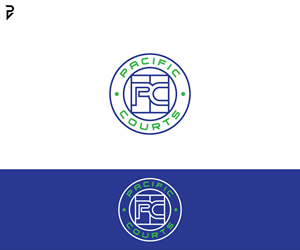 Logo Design by poisonvectors for Pacific Courts | Design: #30355018