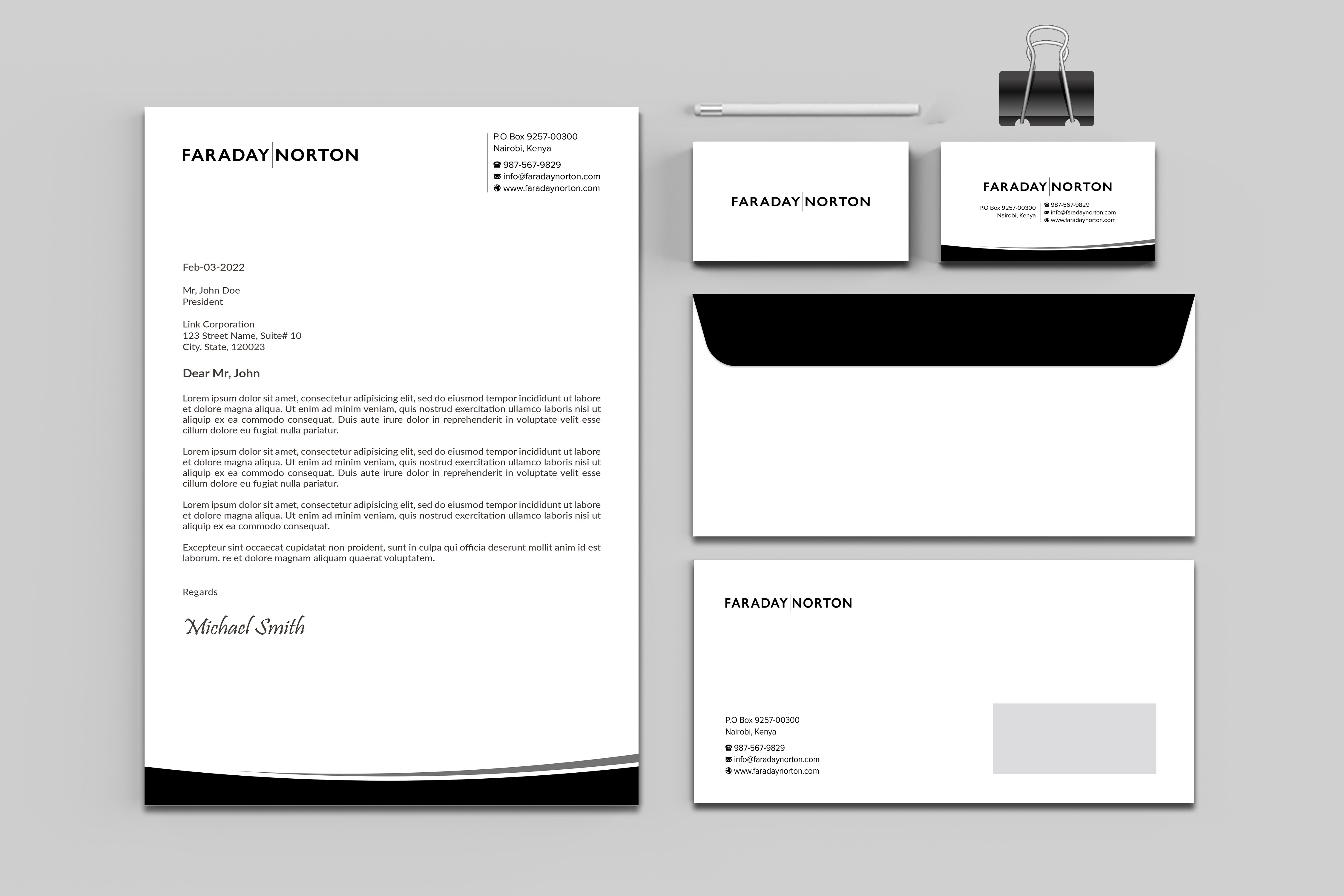 Stationery Design by sadikul islam for this project | Design #30362119