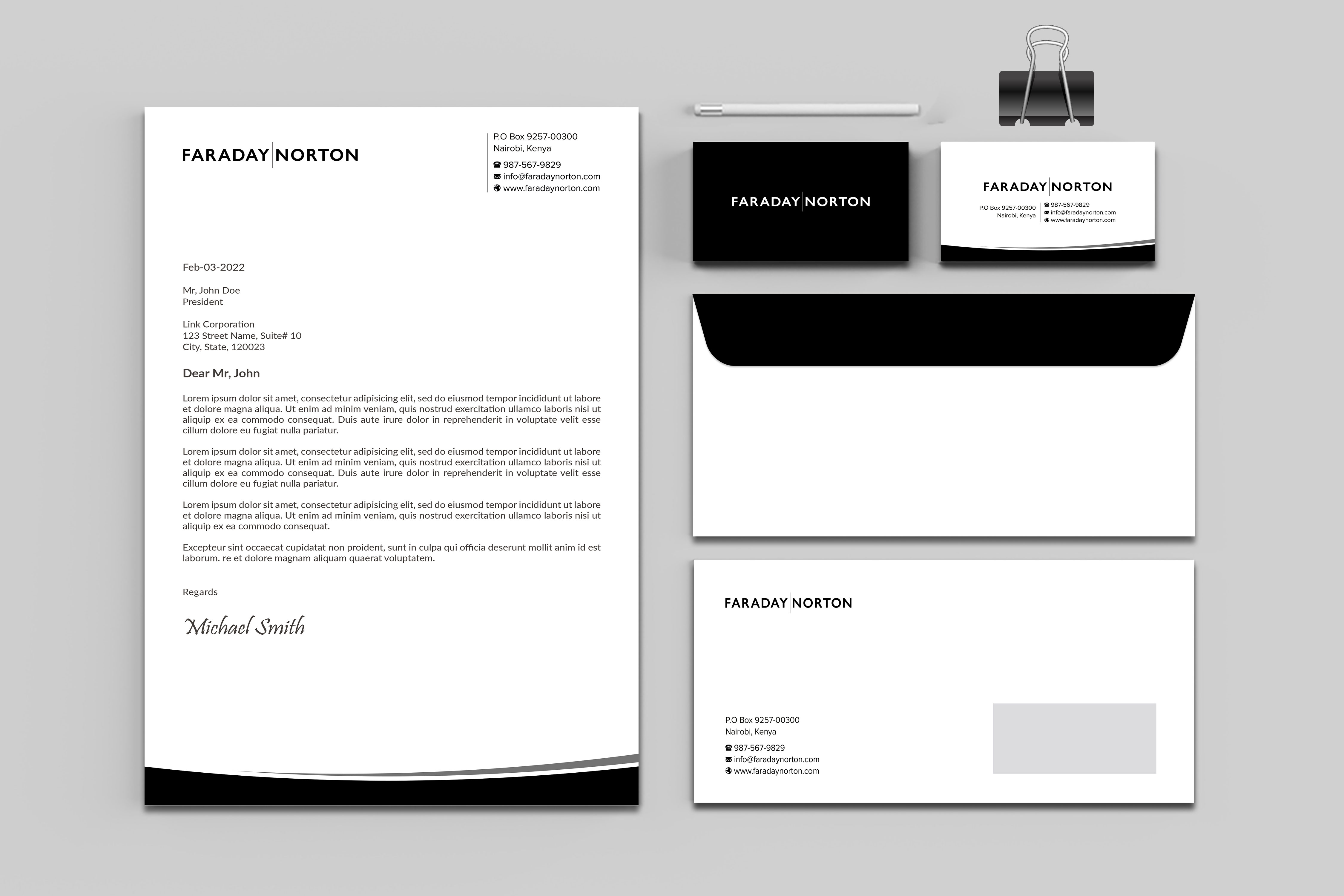 Stationery Design by sadikul islam for this project | Design #30362120