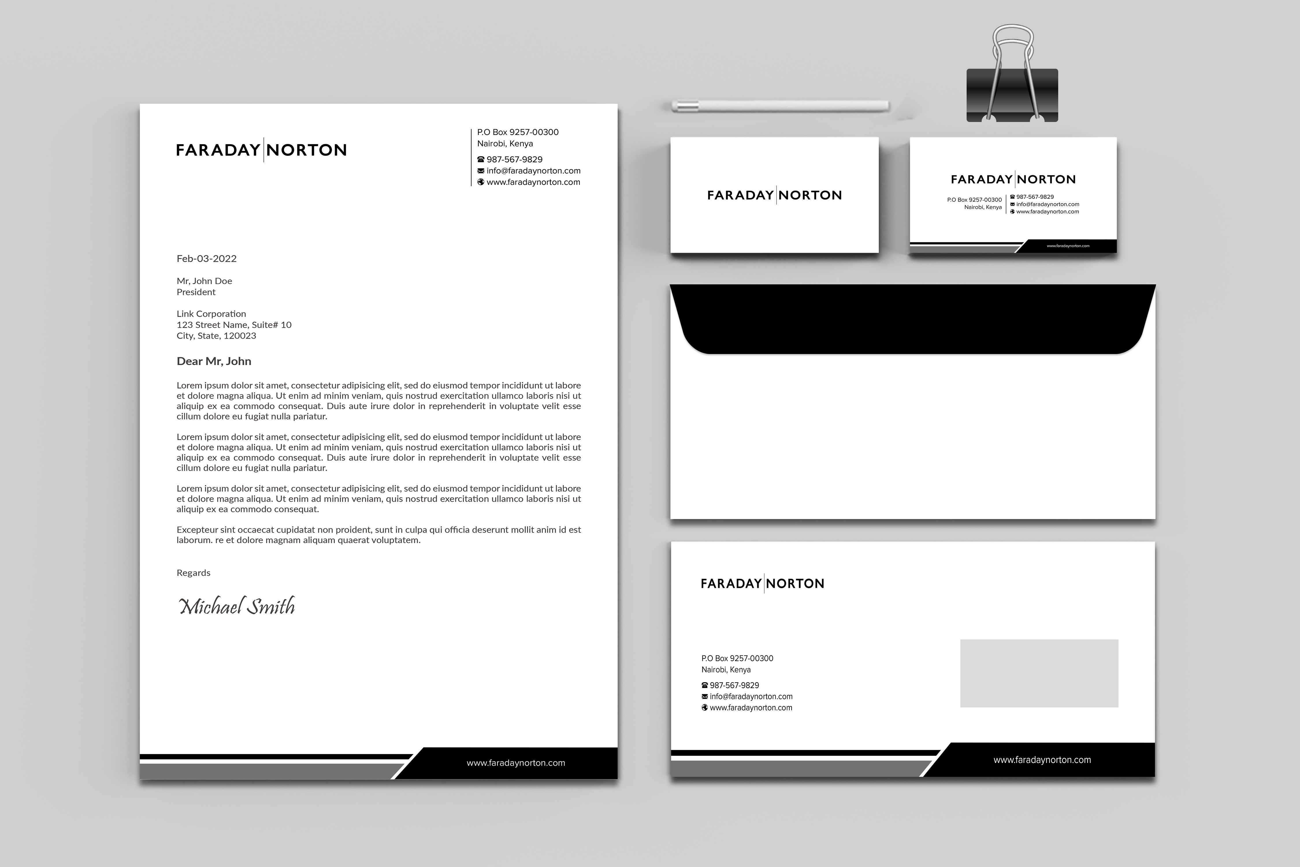 Stationery Design by sadikul islam for this project | Design #30363000