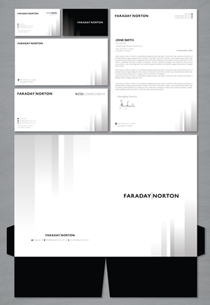 Stationery Design by artbitin for this project | Design: #30357772