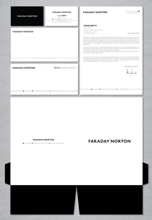 Stationery Design by artbitin for this project | Design: #30364281