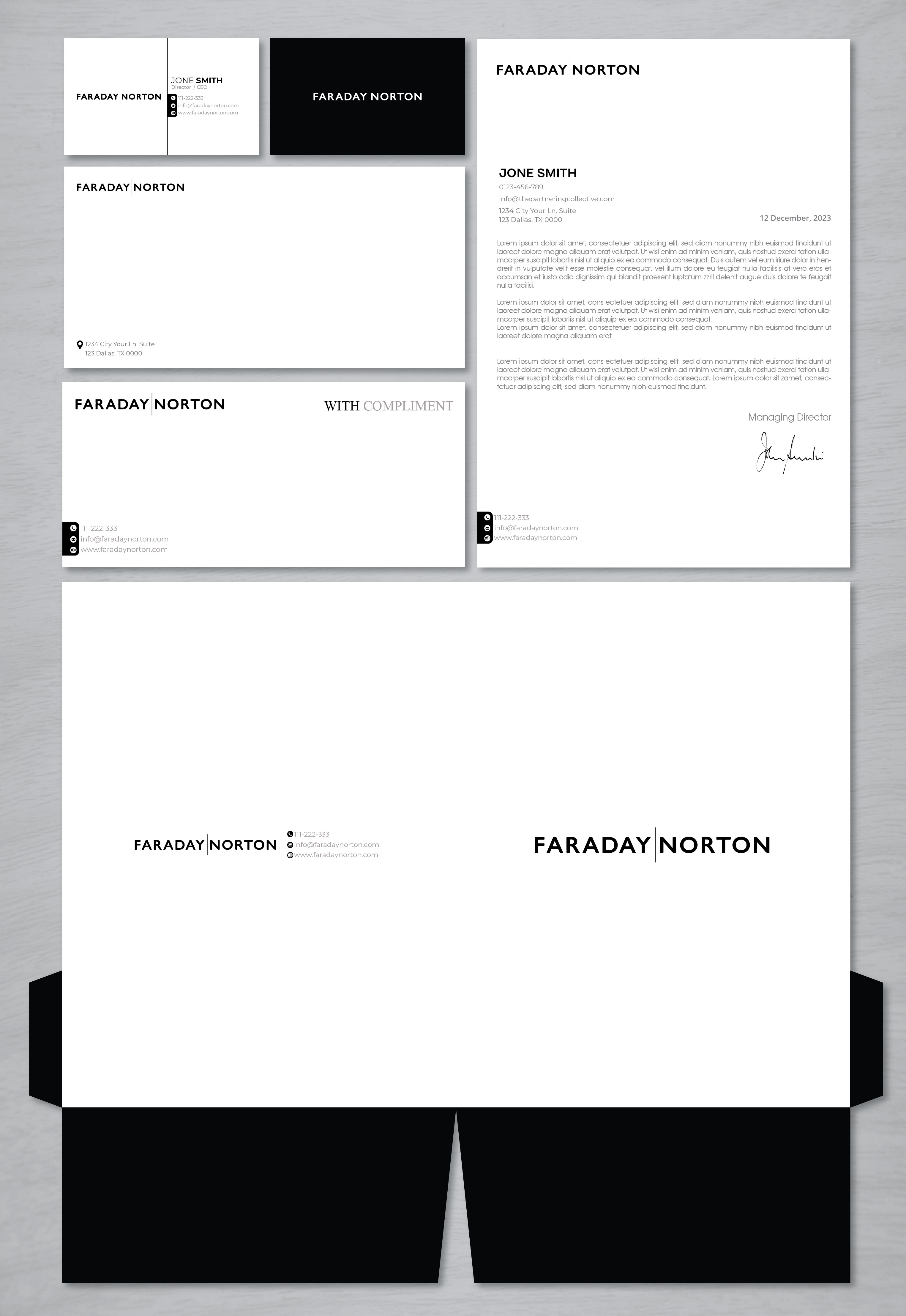 Stationery Design by artbitin for this project | Design #30364282