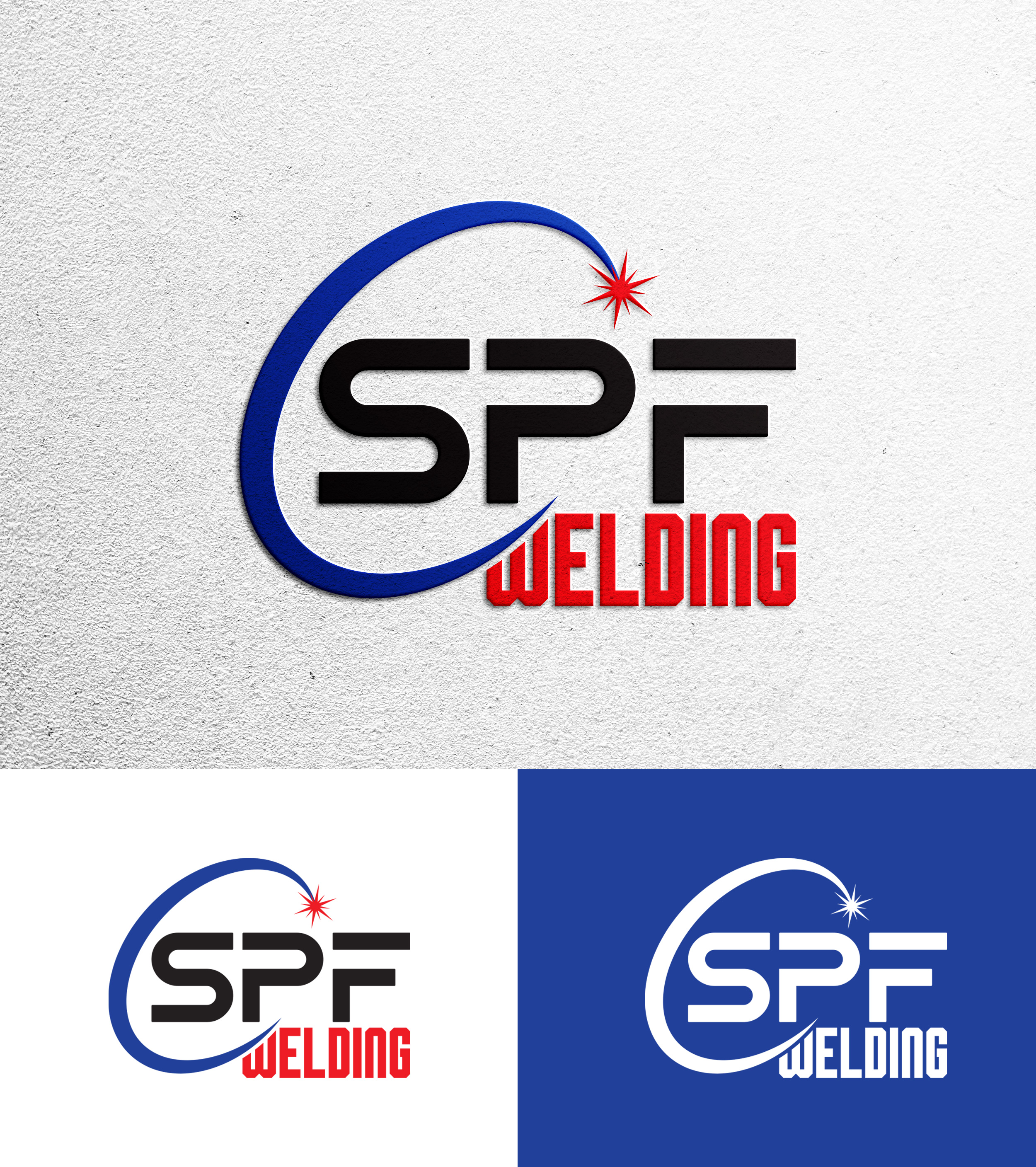 Logo Design by loveqis for SPF Welding | Design #30358230