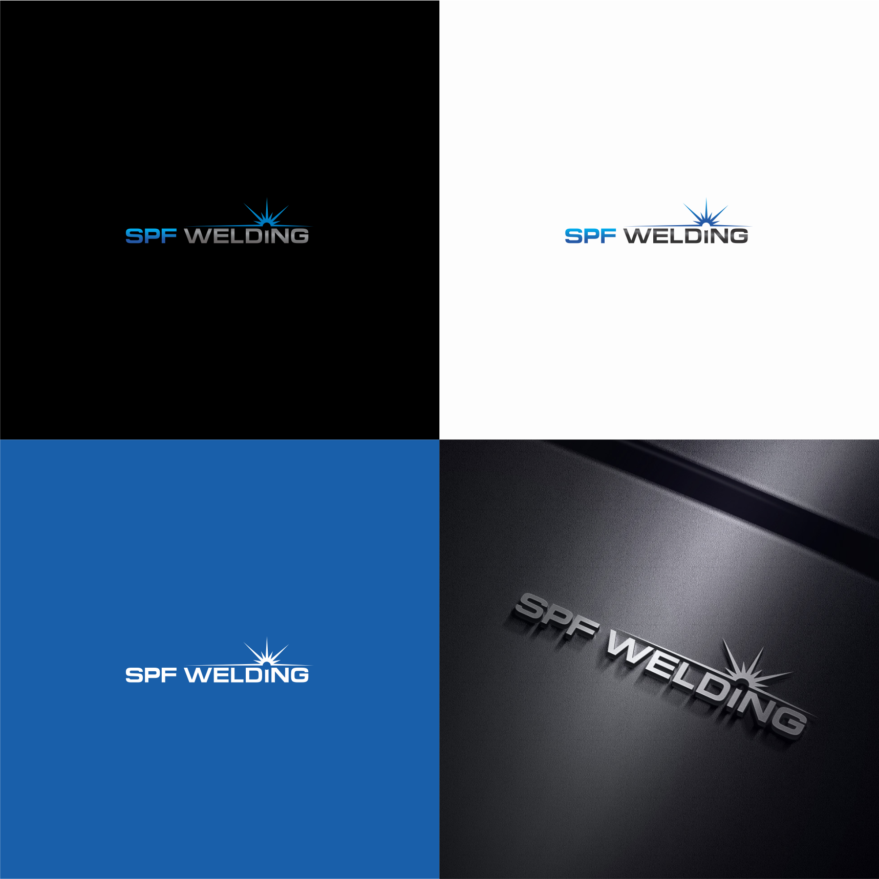 Logo Design by Jozjozan.Std™ for SPF Welding | Design #30355127