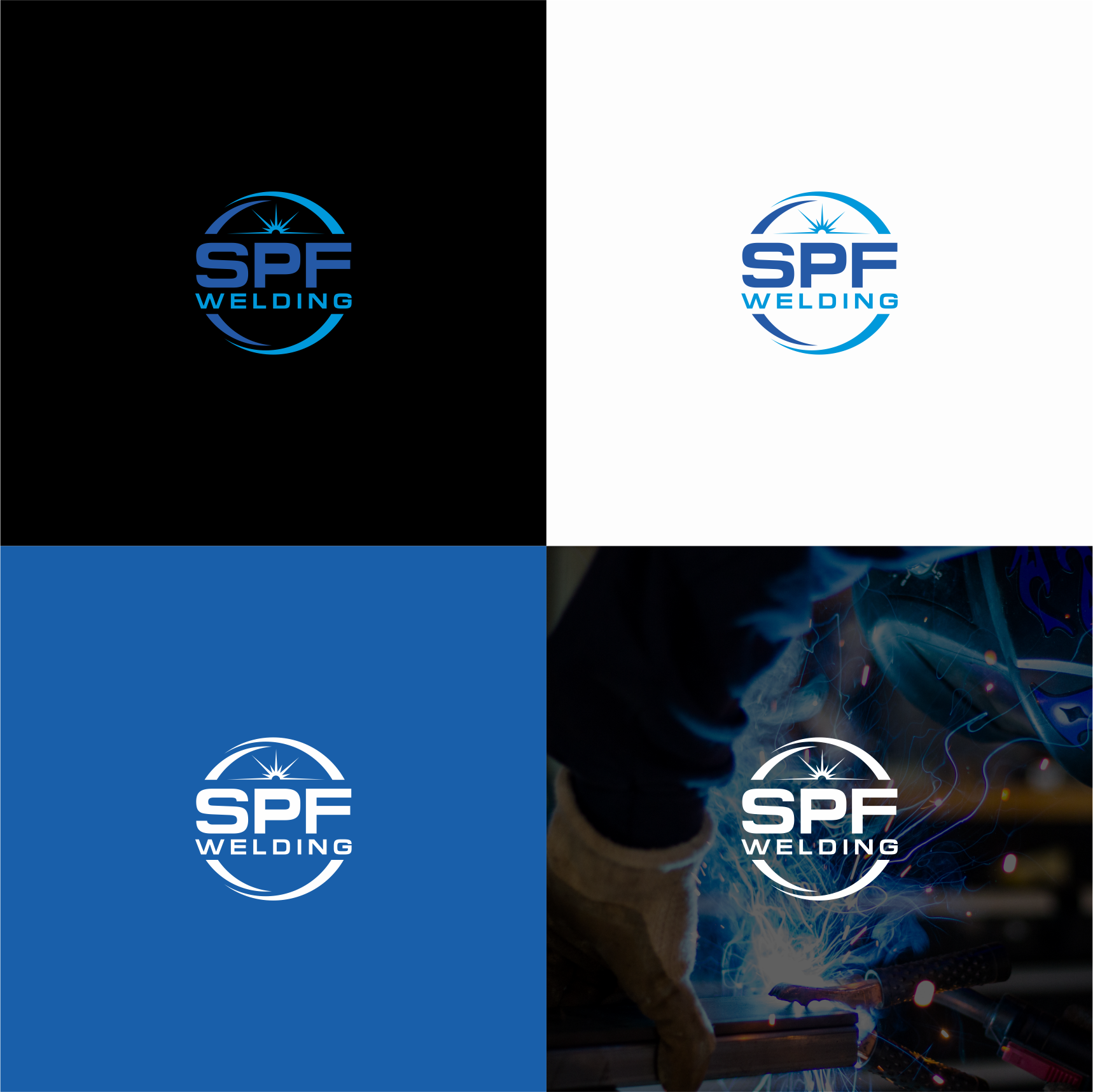 Logo Design by Jozjozan.Std™ for SPF Welding | Design #30355300