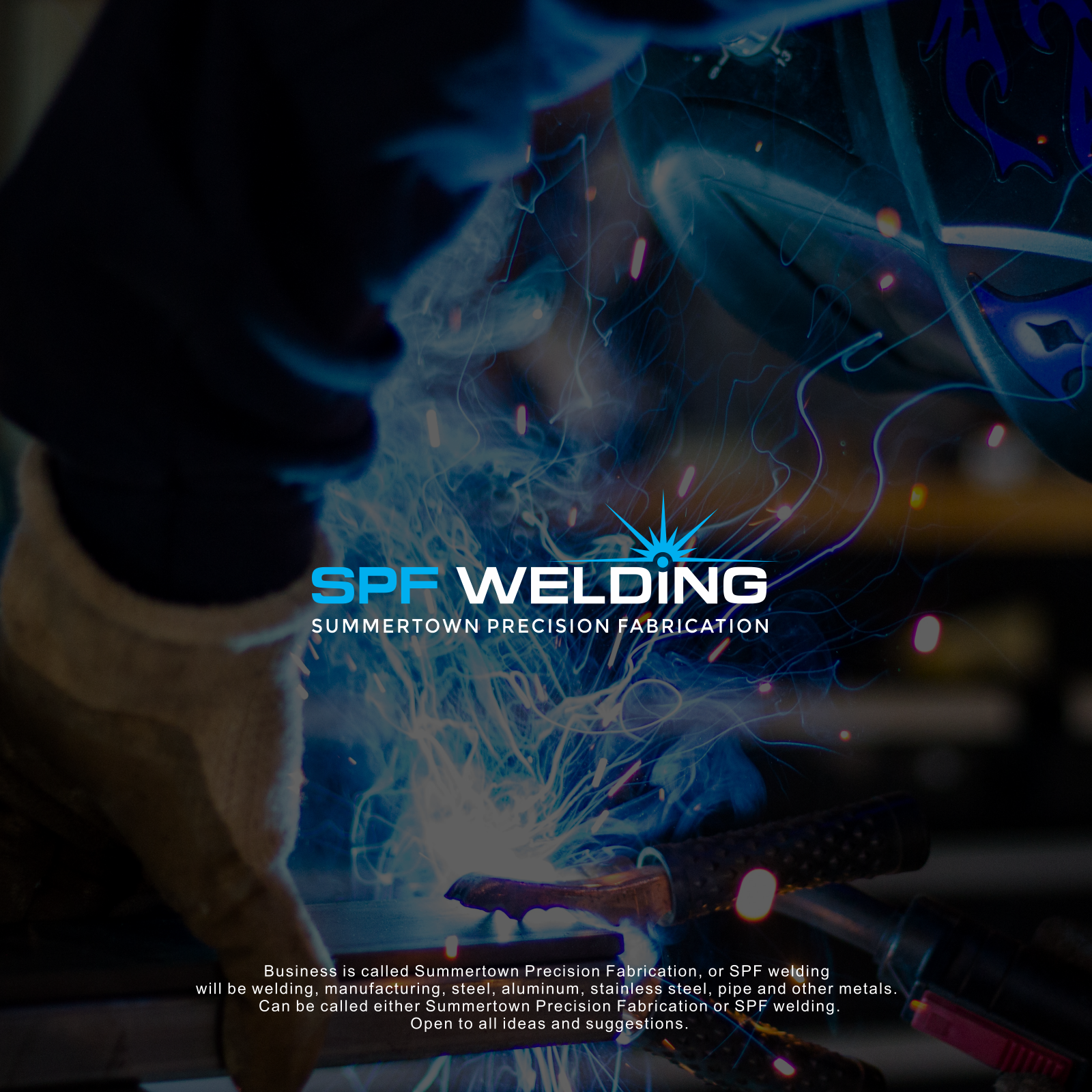 Logo Design by Jozjozan.Std™ for SPF Welding | Design #30355852