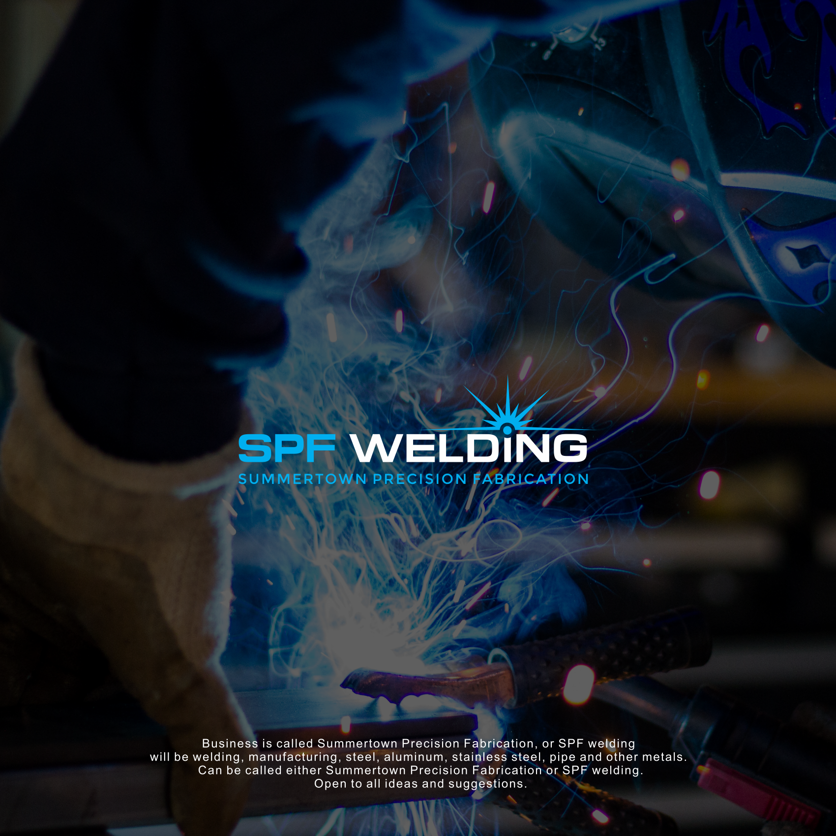 Logo Design by Jozjozan.Std™ for SPF Welding | Design #30355854