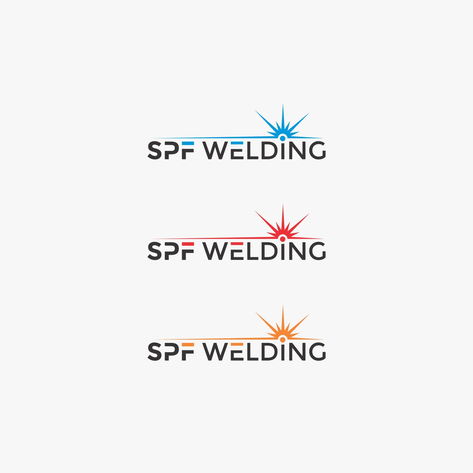 Logo Design by Jozjozan.Std™ for SPF Welding | Design #30356073