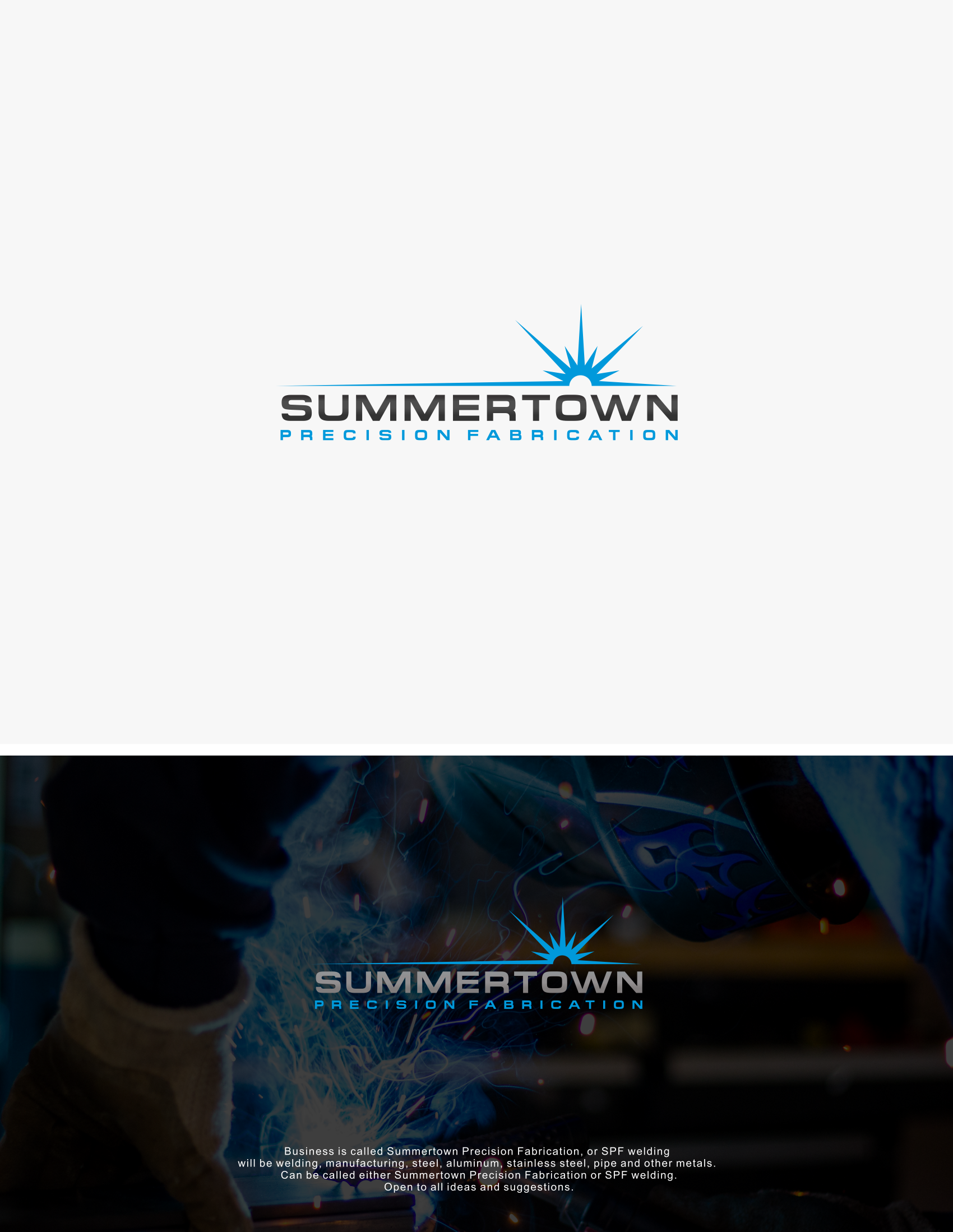 Logo Design by Jozjozan.Std™ for SPF Welding | Design #30356096