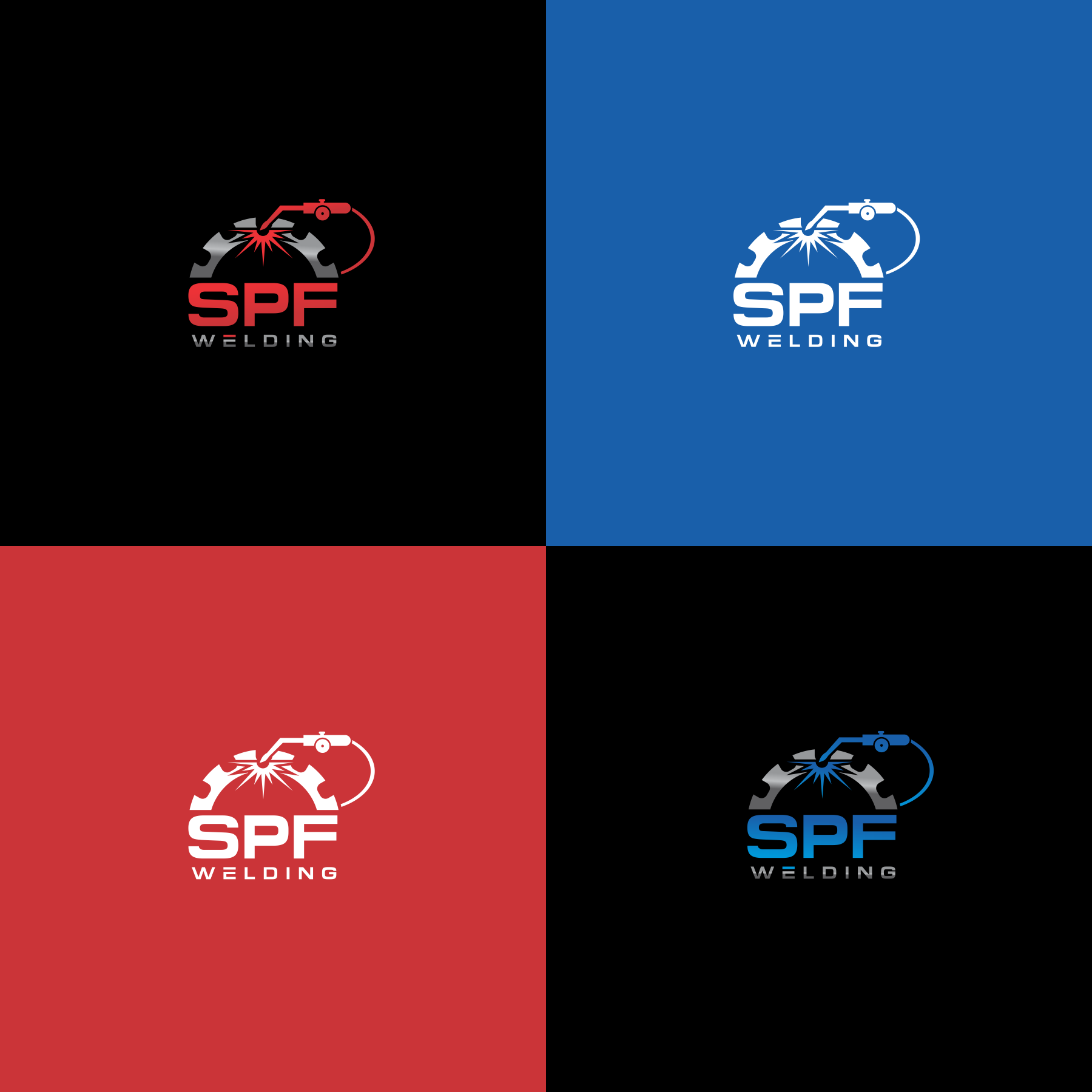 Logo Design by Jozjozan.Std™ for SPF Welding | Design #30361589