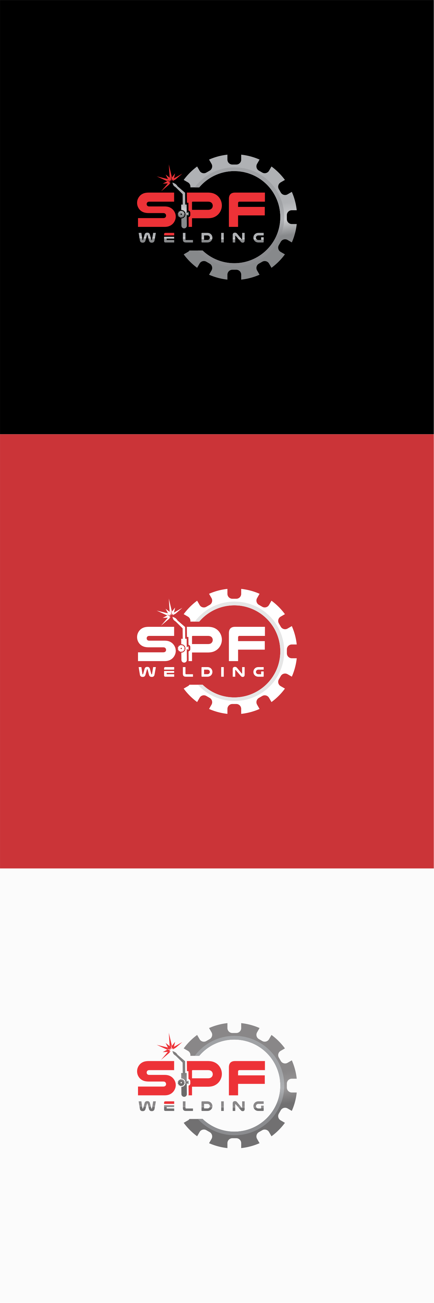 Logo Design by Jozjozan.Std™ for SPF Welding | Design #30361820