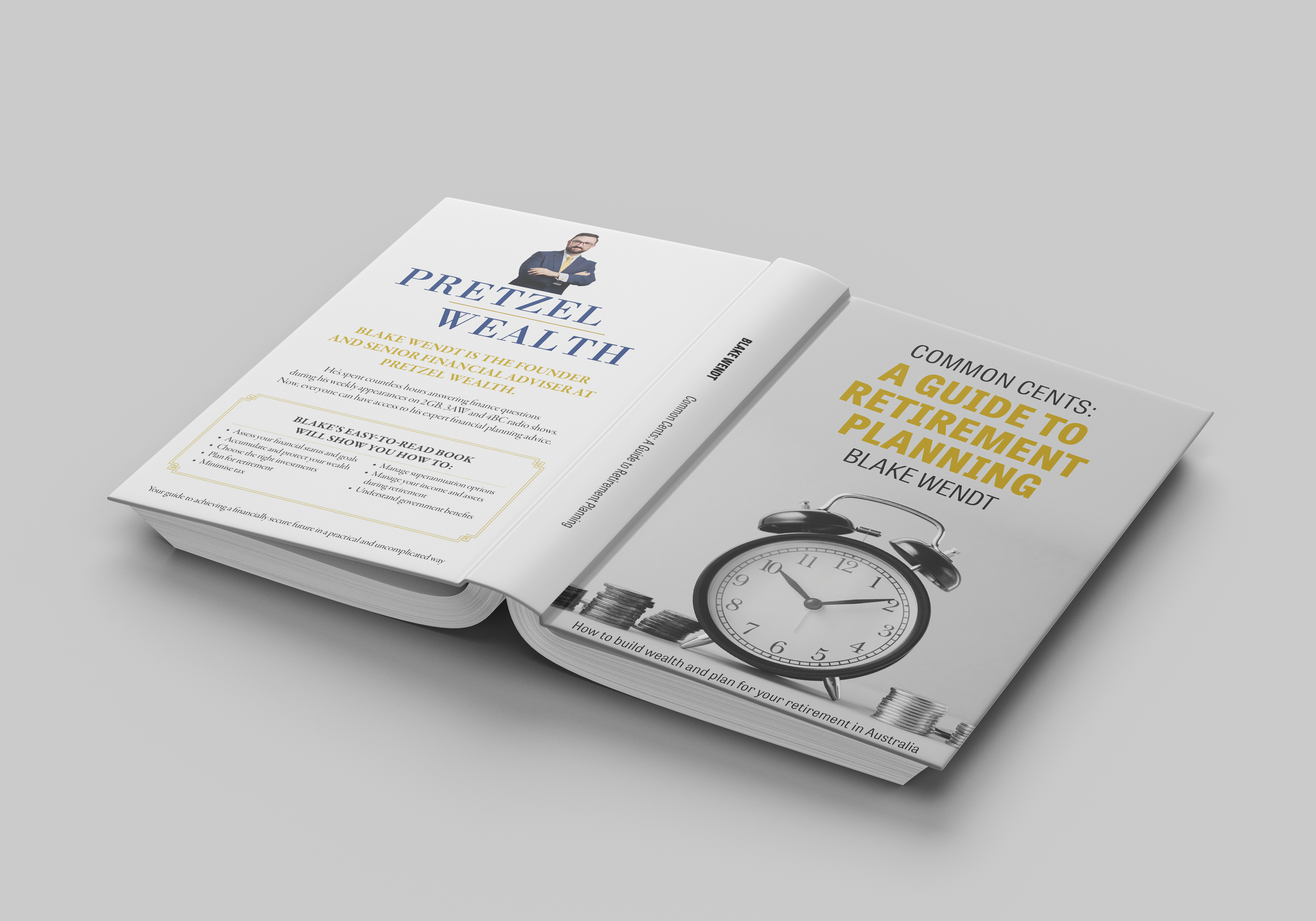 Book Cover Design by MarkoE for Pretzel Finance | Design #30391751